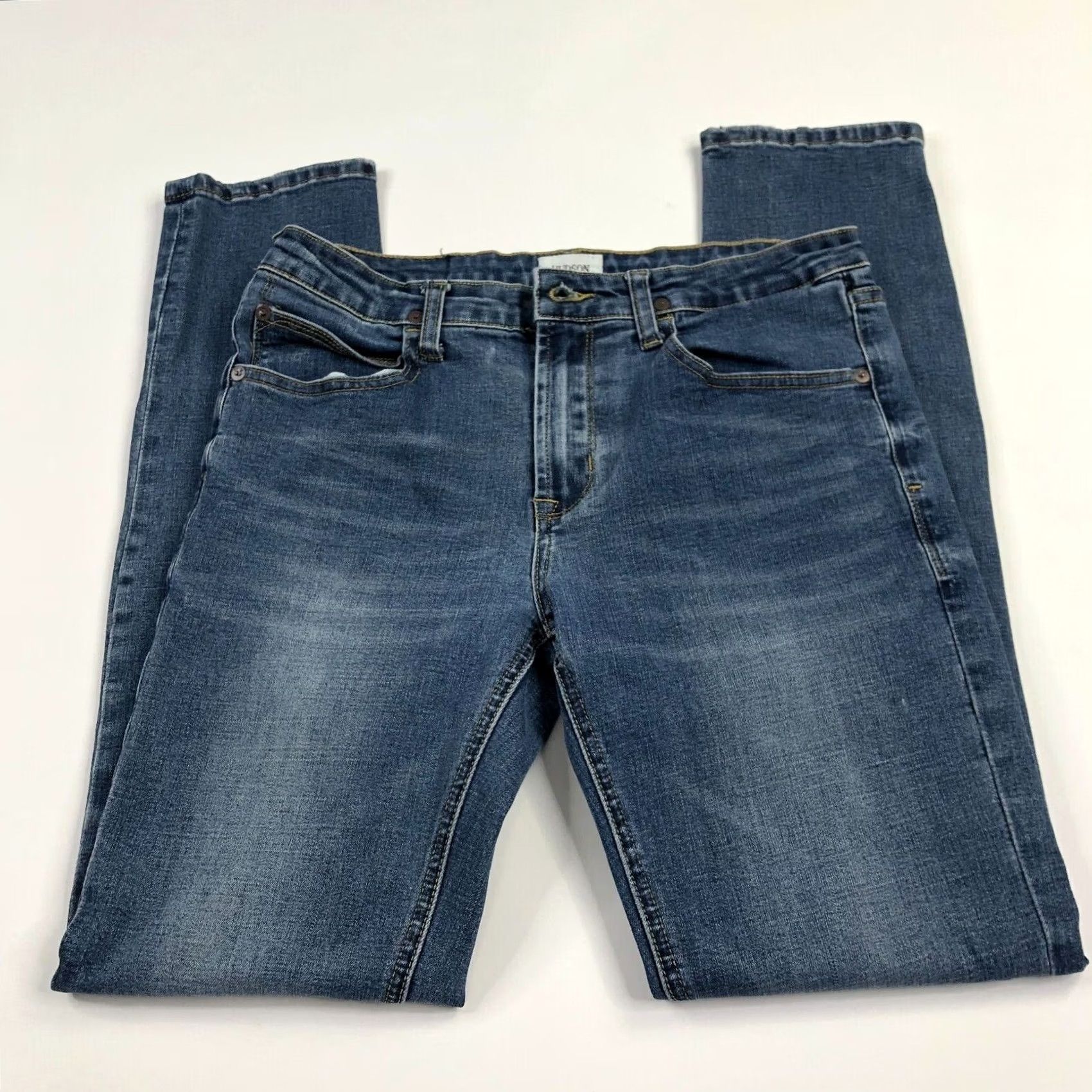 Hudson Hudson Jeans Skinny Stretch 16 Regular Inseam 29 Jeans Blue Womens Vintage No Size 38" / US 16 / IT 52 - 2 Thumbnail