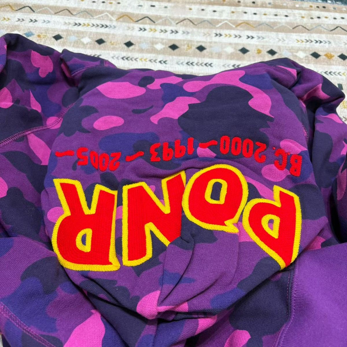 Bape COLOR CAMO SHARK FULL ZIP HOODIE Size US L / EU 52-54 / 3 - 8 Thumbnail