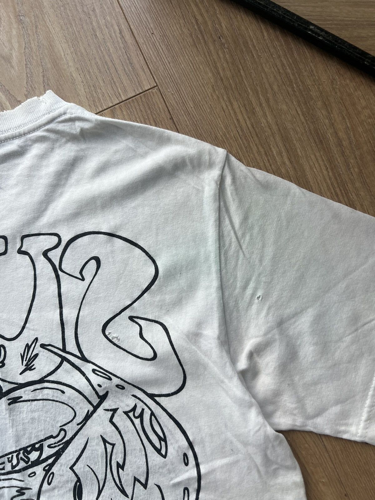 Stussy 00’s STUSSY SUPER FLY RARE VINTAGE DISTRESSED Y2K TEE Size US S / EU 44-46 / 1 - 13 Thumbnail