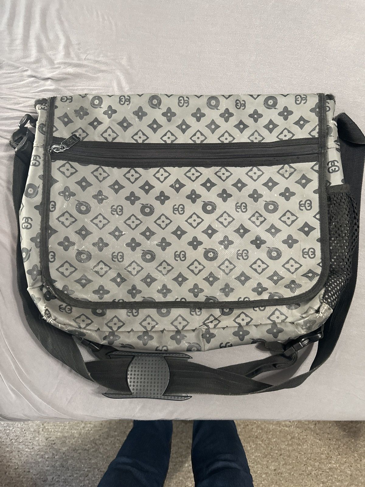 バッグ Old stussy monogram bag STUSSY】90s old stussy モノグラム ショルダーバッグ 新品