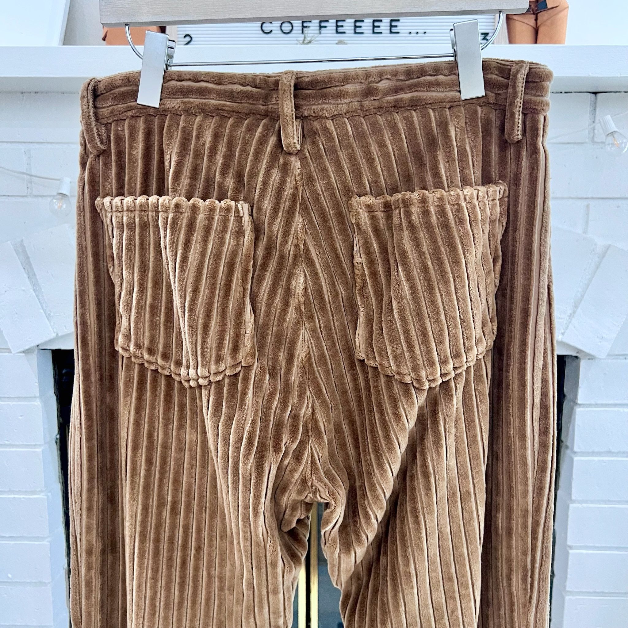 AMI AMI Paris Macro Wale Corduroy Straight Fit Trousers Size US 32 / EU 48 - 4 Thumbnail