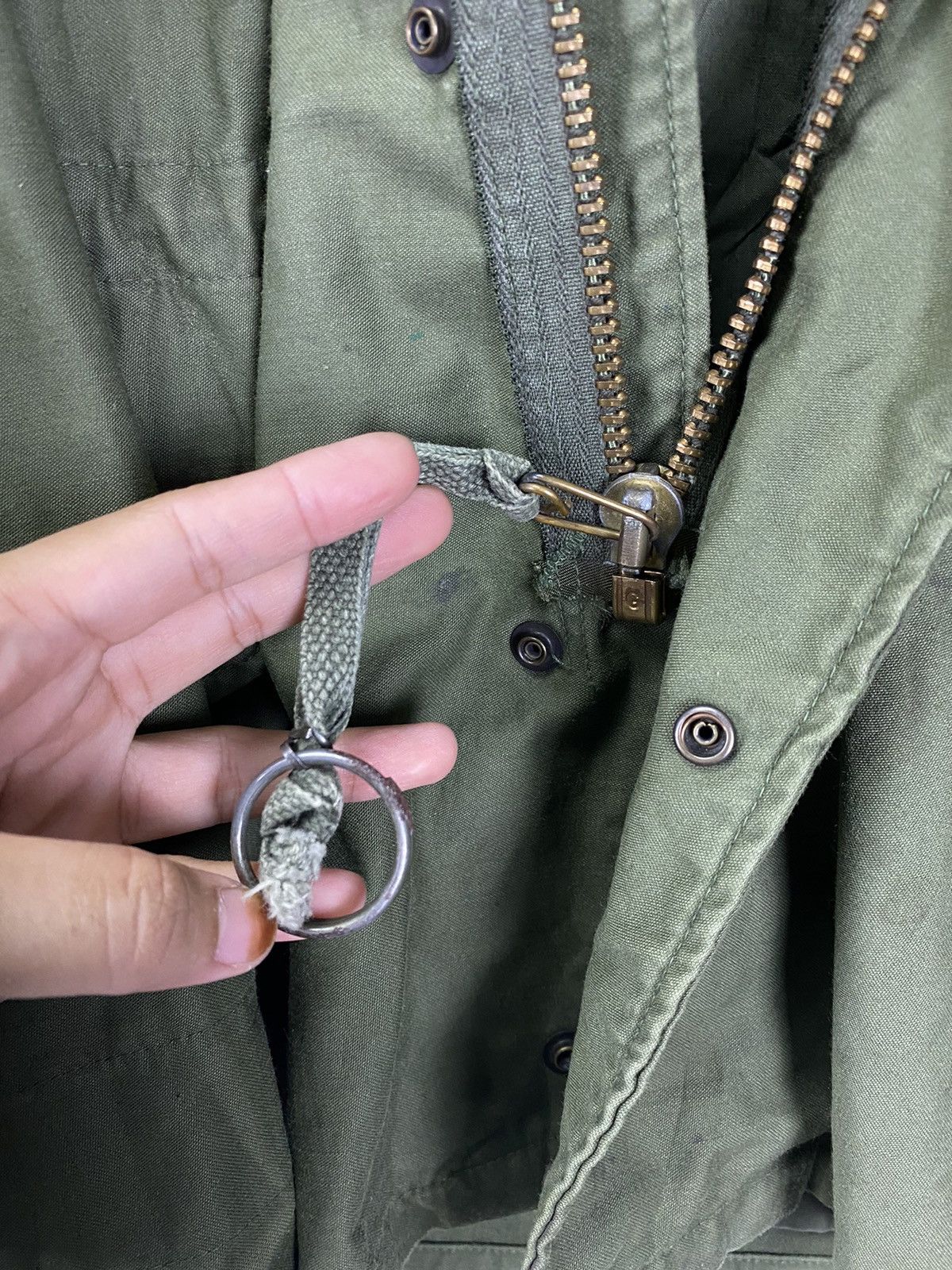Vintage Vintage 80s Military Jacket Size US L / EU 52-54 / 3 - 13 Thumbnail