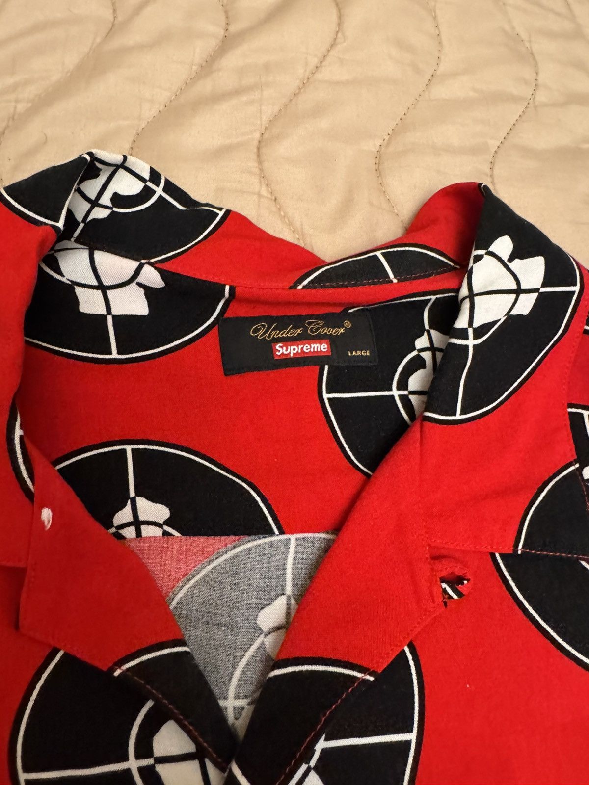Supreme × Undercover Supreme x Undercover public enemy target red shirt Size US M / EU 48-50 / 2 - 3 Thumbnail