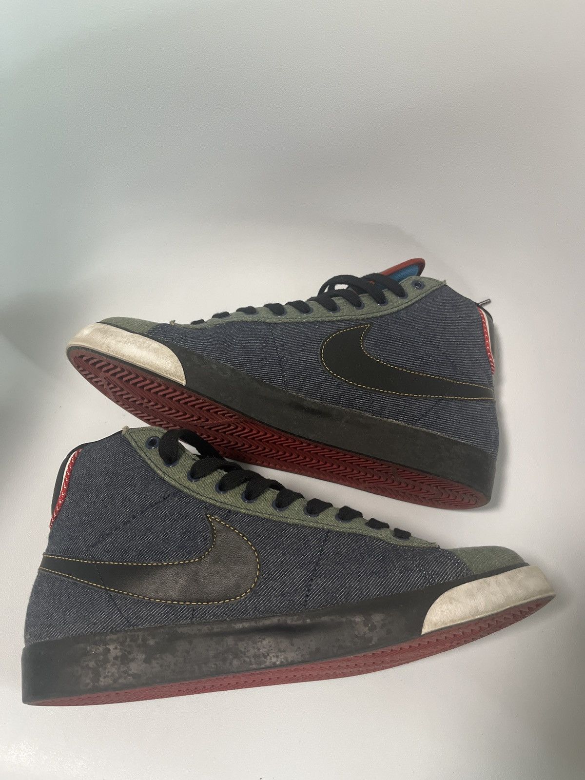 Nike Nike Denim Blazer Mac Miller Nikes on My Feet Size 9 2009 Size US 9.5 / EU 42-43 - 2 Thumbnail