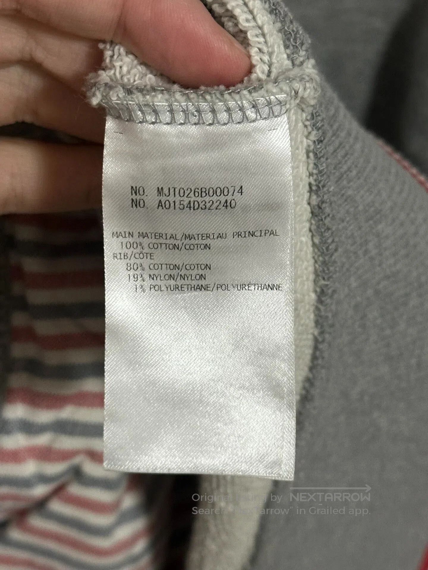 Thom Browne thom browne gray zip jacket coat. Size US L / EU 52-54 / 3 - 7 Thumbnail