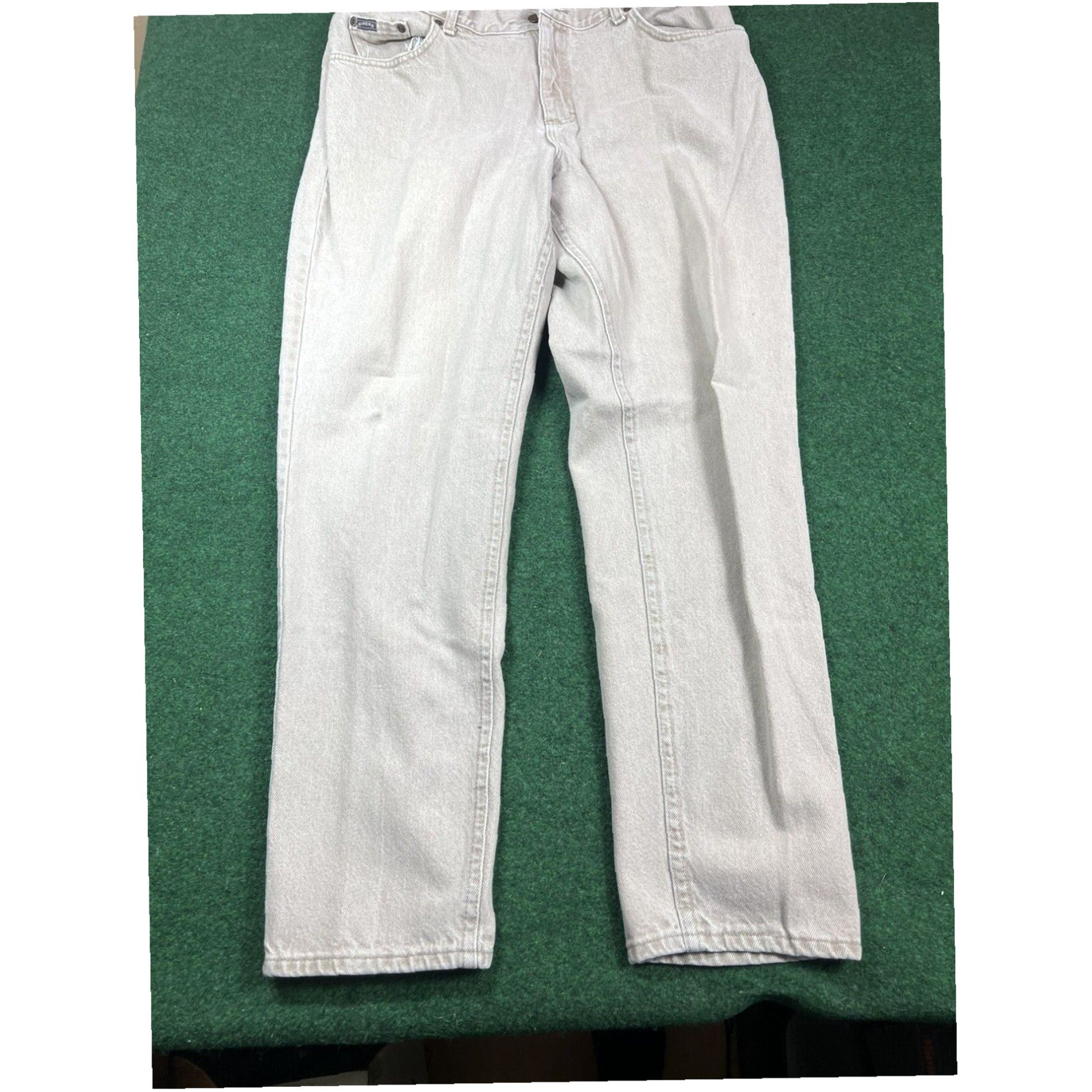 Vintage Riders Jeans Relaxed Tan denim Pants Womens 18W Measures 34x30 Size 40" / US 18 - 6 Thumbnail