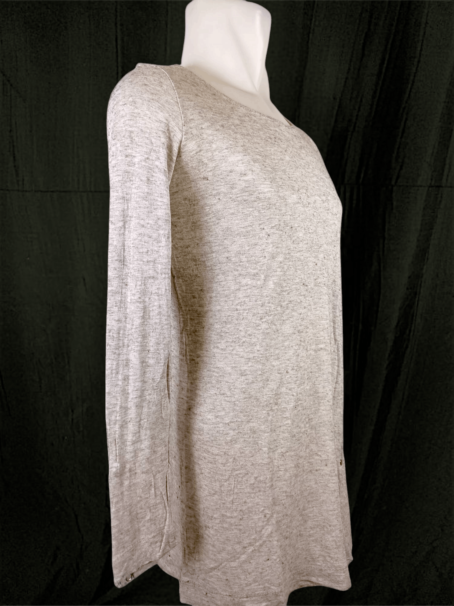 Japanese Brand "F" Asymmetrical Snap Button Longsleeve Size US M / EU 48-50 / 2 - 5 Thumbnail