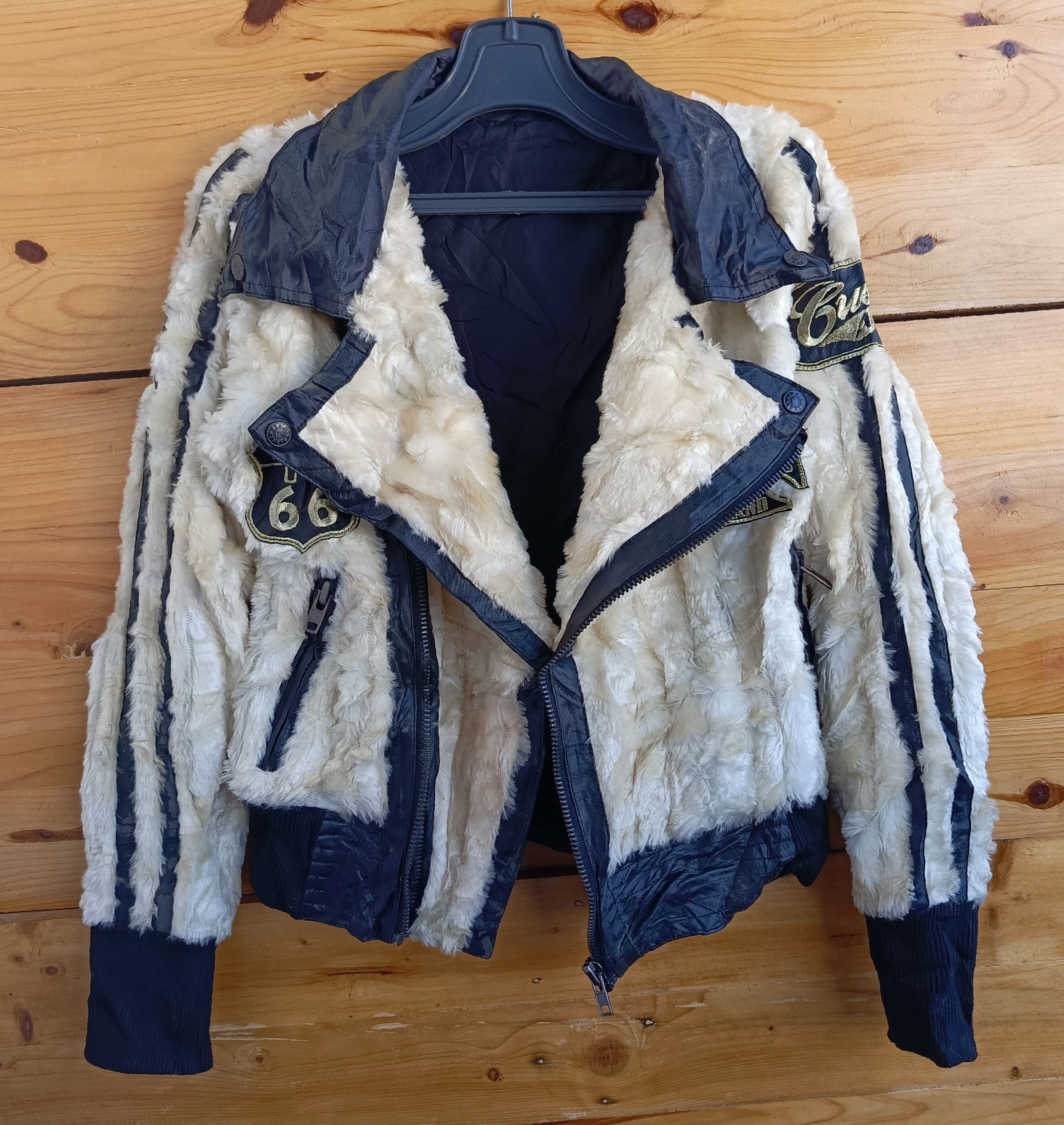 Ekam D.i.a Japan Asymmetrical Fur Leather Riders Size M / US 6-8 / IT 42-44 - 7 Thumbnail