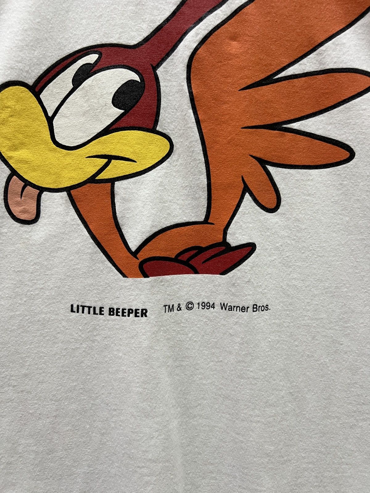 Vintage Vintage 90s Little Beeper Warner bros single stitch tees Size US L / EU 52-54 / 3 - 3 Thumbnail