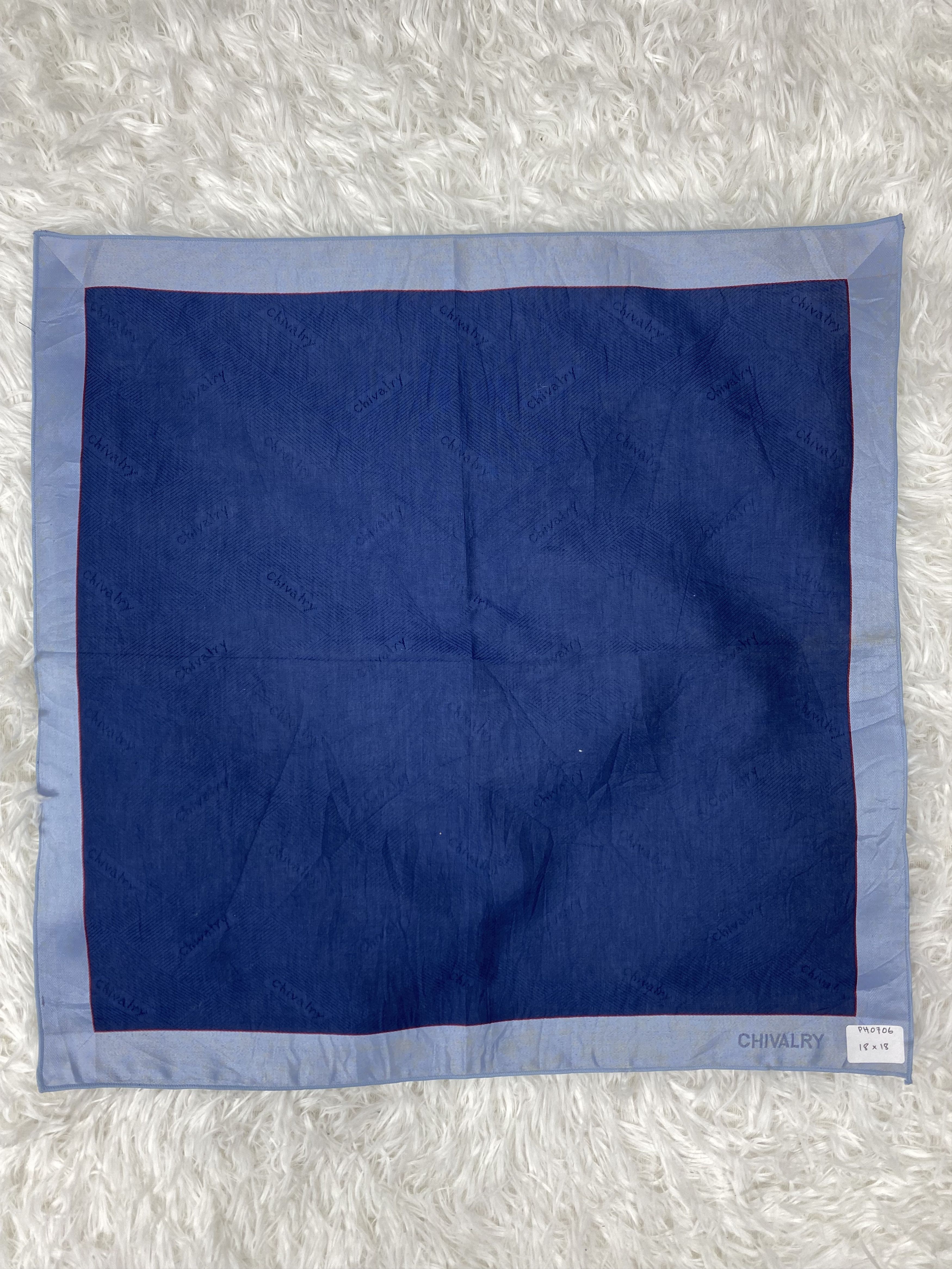 Vintage Vintage Chivalry Handkerchief Neckerchief PH0706 Size ONE SIZE - 3 Thumbnail