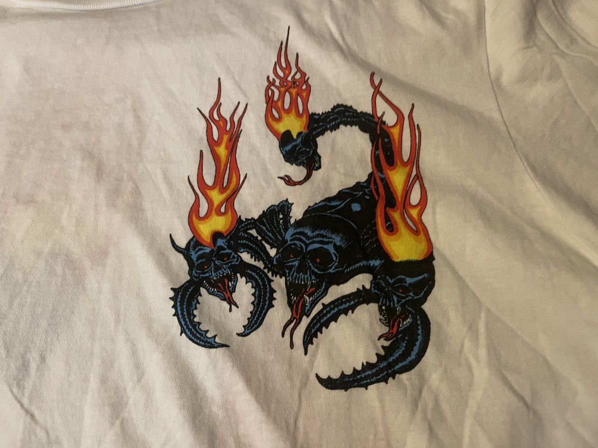 Allsaints ALL SAINTS Men’s Stinger White Scorpion T-shirt Size Medium Size US M / EU 48-50 / 2 - 2 Thumbnail