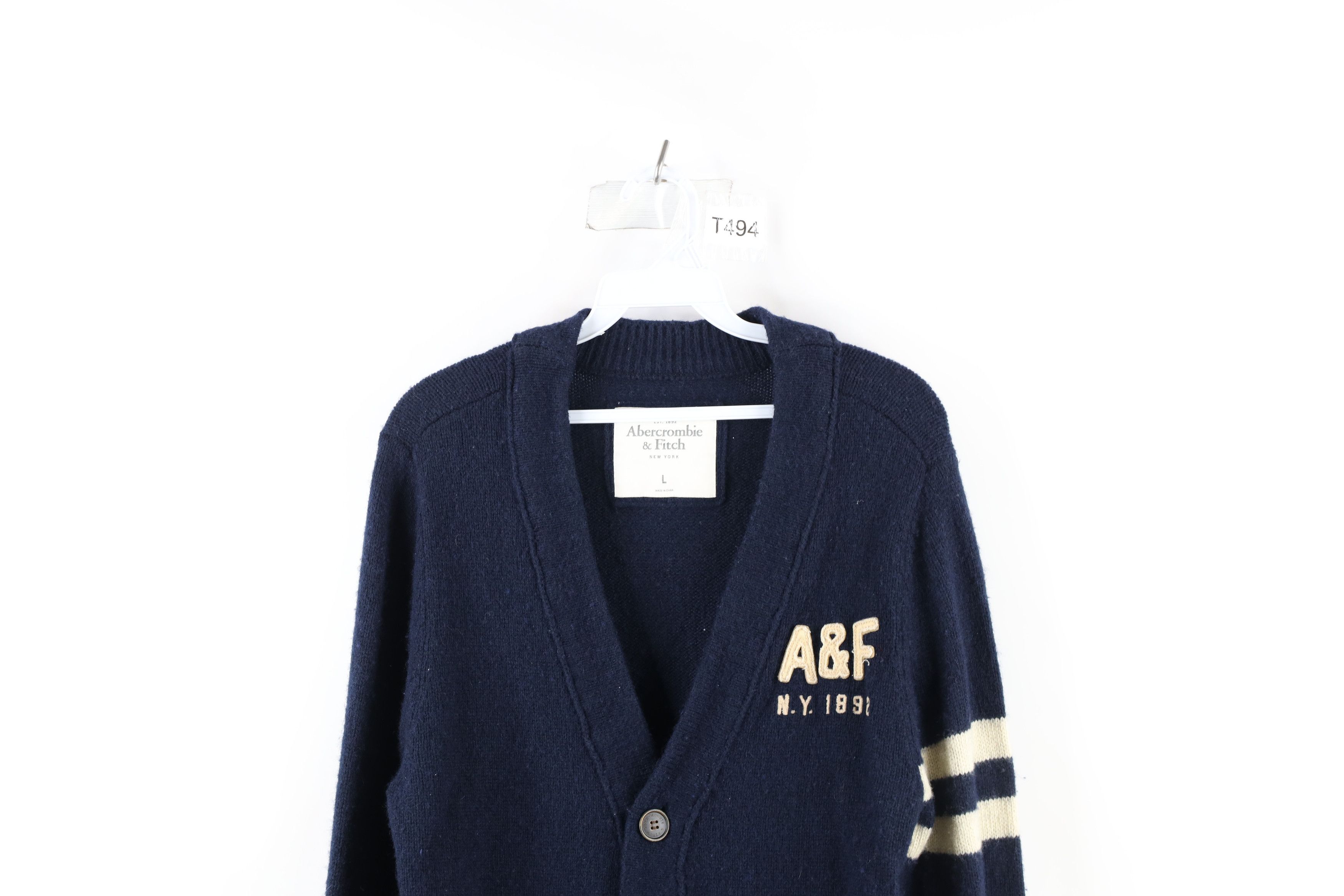 Vintage Abercrombie Fitch Spell Wool Knit Cardigan Sweater