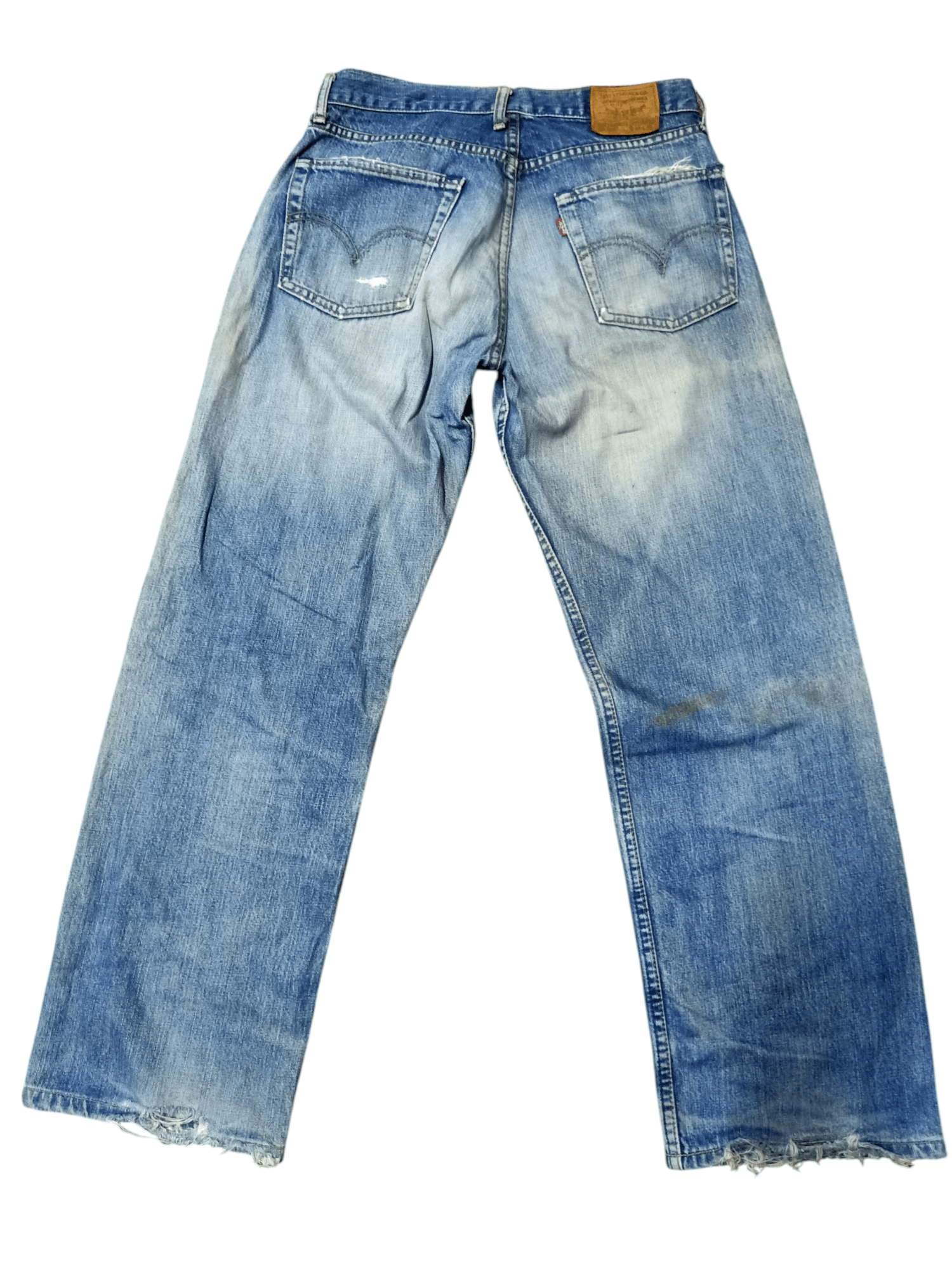 Levi's × Vintage Vintage Levis 503 Redline Flare Denim Size US 30 / EU 46 - 2 Thumbnail