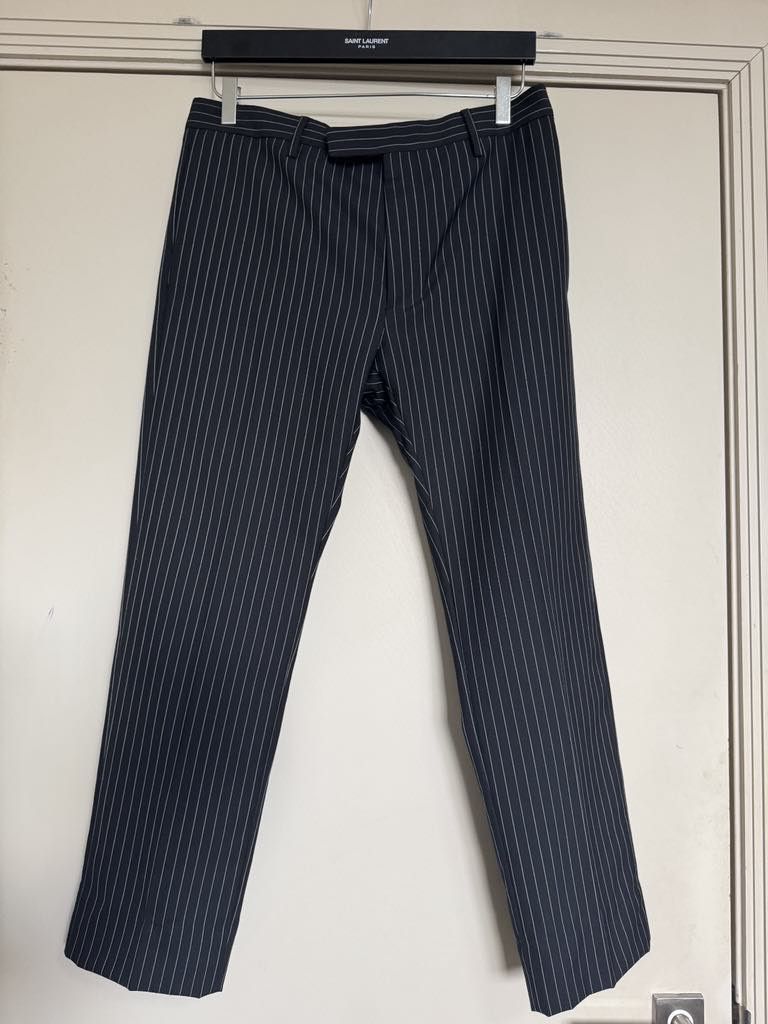 Saint Laurent Paris Saint Laurent Pinstripe Trouser Size US 30 / EU 46 - 1 Thumbnail