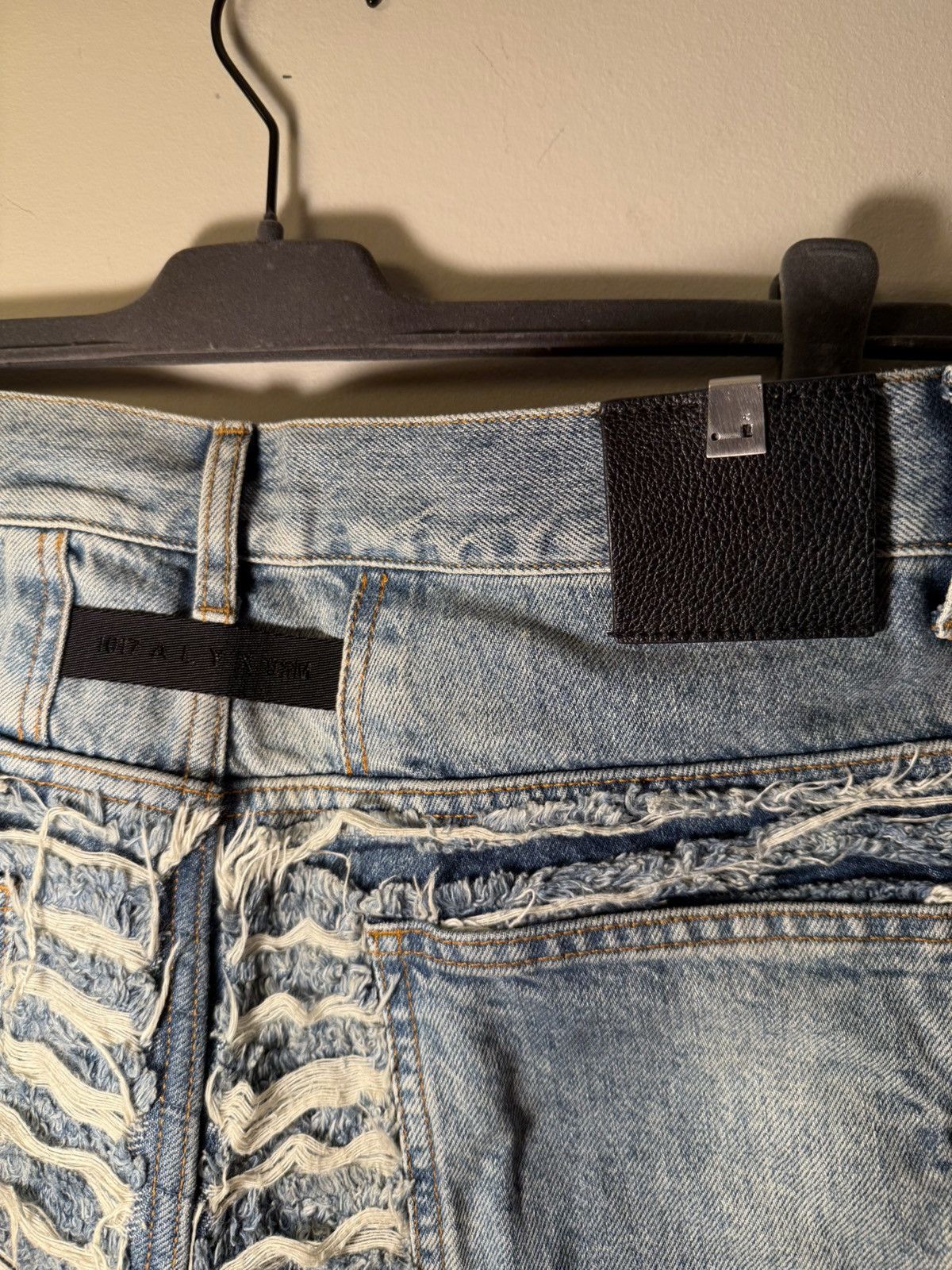 1017 ALYX 9SM Alyx x Blackmeans Distressed Denim Size US 32 / EU 48 - 4 Thumbnail
