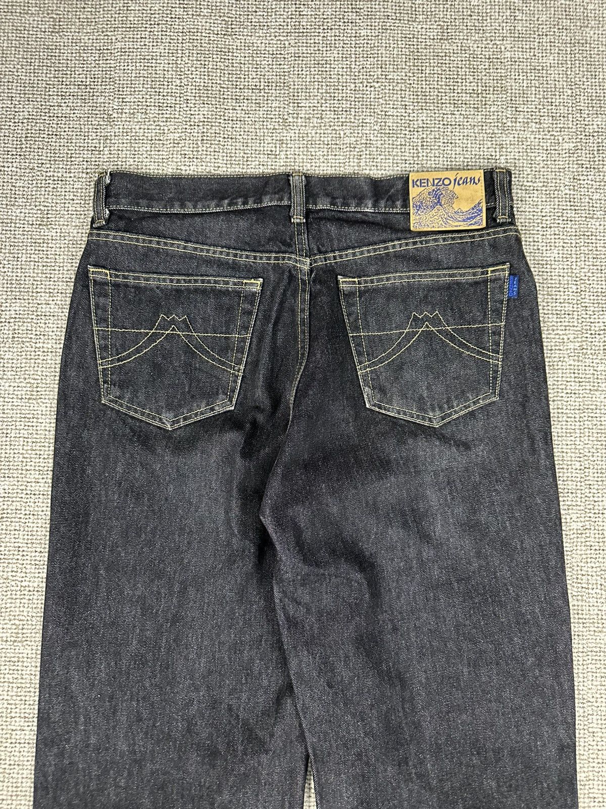Kenzo Vintage Kenzo Black Denim 31x32 D774 Size US 31 - 4 Thumbnail