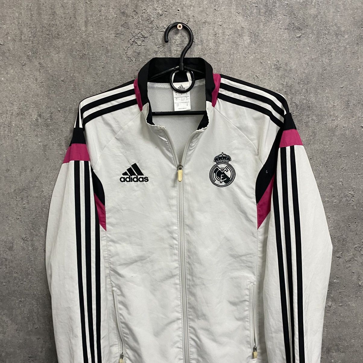 Adidas Real Madrid Adidas 2014 Football training soccer jacket Size US S / EU 44-46 / 1 - 4 Thumbnail