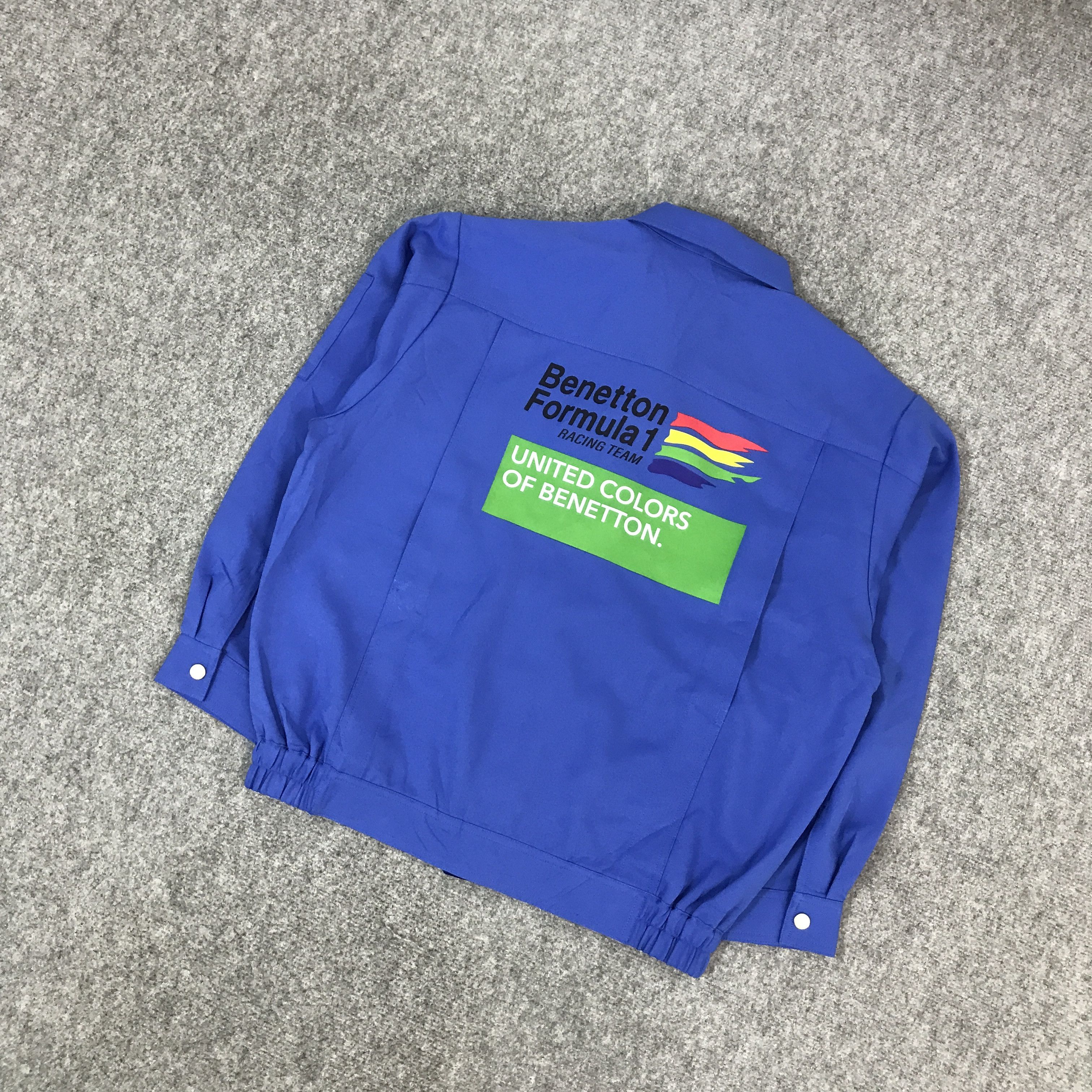 United Colors Of Benetton BENETTON FORMULA 1 RACING TEAM JACKET Size US L / EU 52-54 / 3 - 6 Thumbnail
