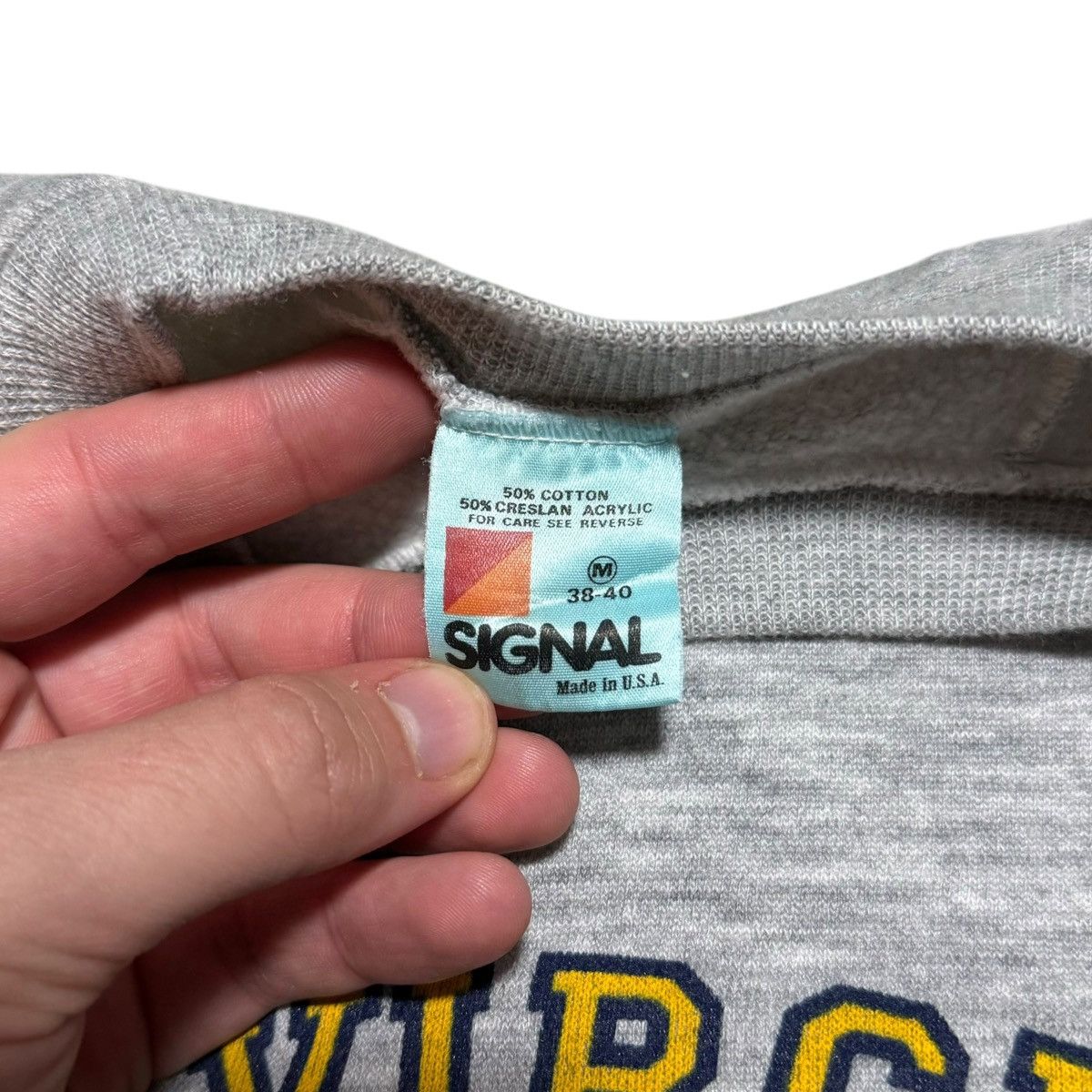 Vintage Vintage 80s University of West Virginia Sweatshirt Adult M Size US M / EU 48-50 / 2 - 5 Thumbnail