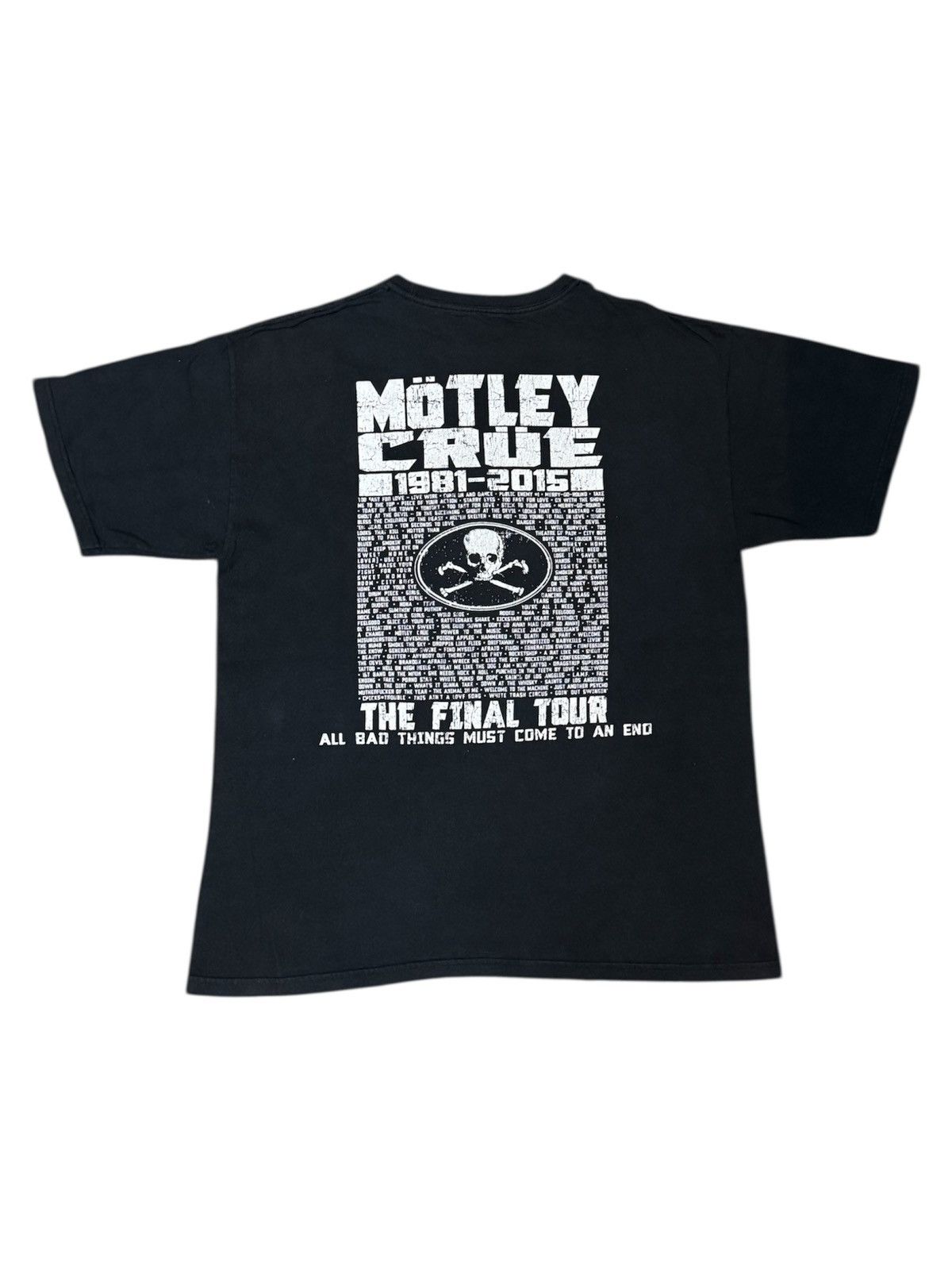 Band Tees MOTLEY CRUE 2014 RARE Size US XL / EU 56 / 4 - 2 Thumbnail