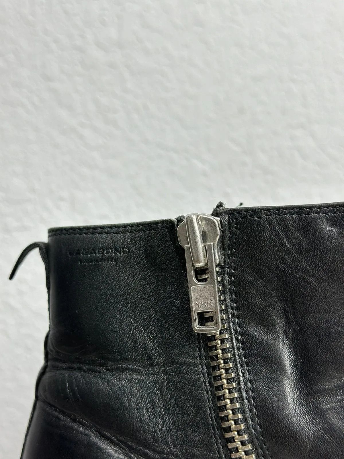 Vagabond Leather Boots Vintsge Hight A.S 98 Rick Owens Style Size US 8.5 / EU 41-42 - 6 Thumbnail