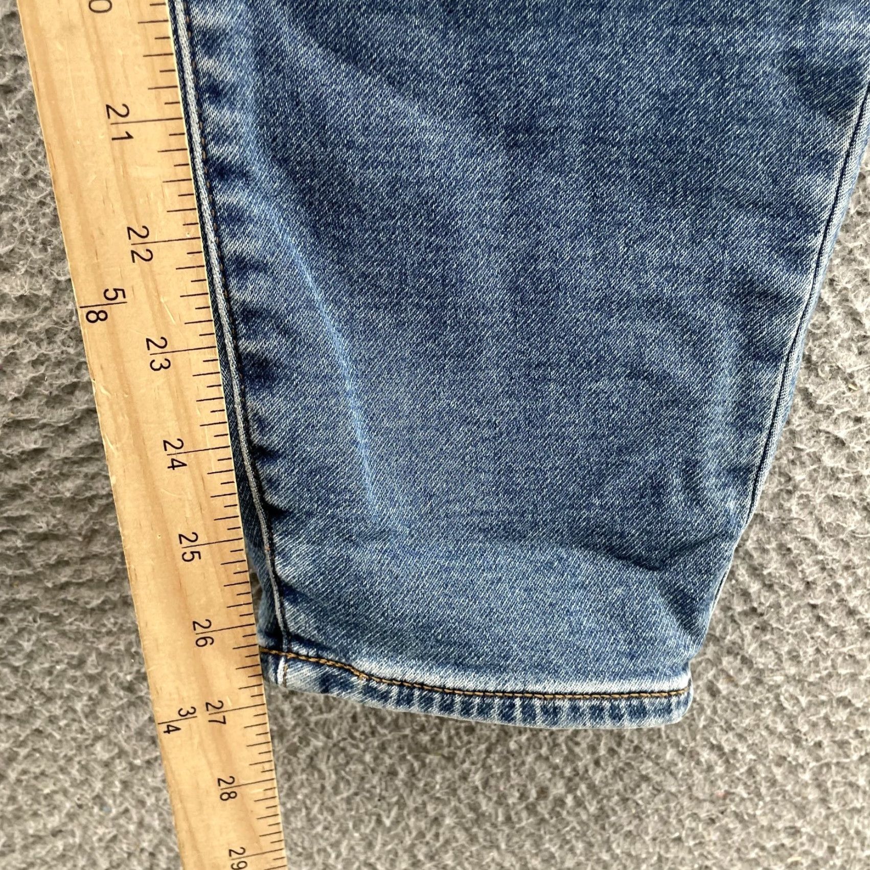 J.Crew VINTAGE J.Crew Jeans Womens 32 Mid Rise Skinny Denim Y2K Chic Academia Indie Preppy 90s Mens? Size 24" / US 00 / IT 34 - 5 Thumbnail