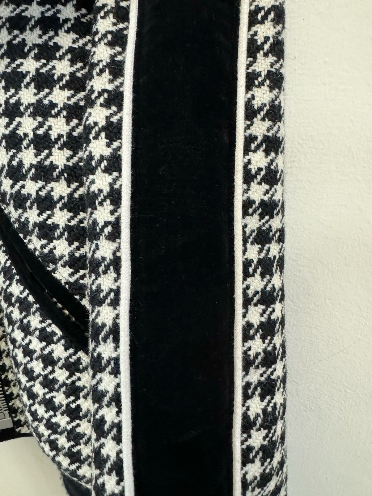 Gucci Harry Styles HA HA HA Houndstooth Dove Heart Bomber Jacket Size US M / EU 48-50 / 2 - 4 Thumbnail