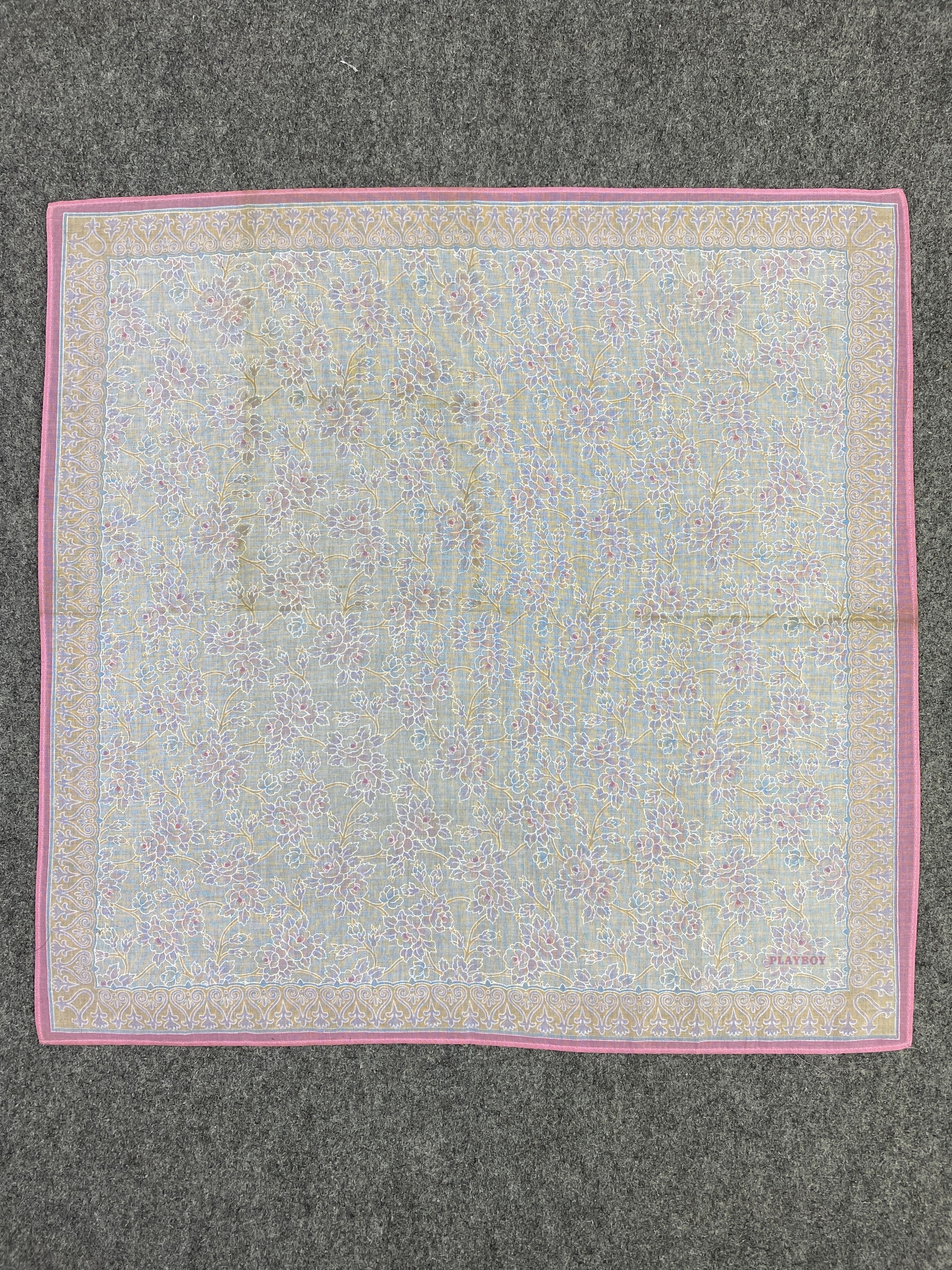 Playboy Vintage Playboy Handkerchief / Neckerchief KT0084 Size ONE SIZE - 4 Thumbnail