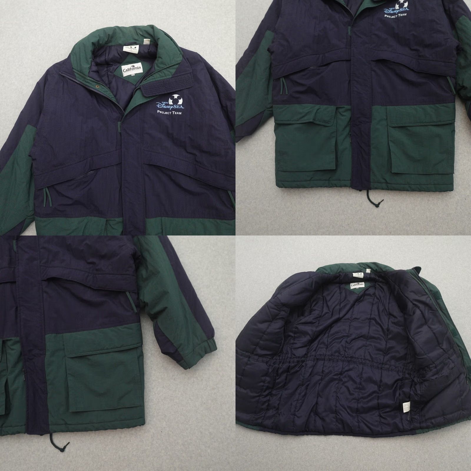 Disney VINTAGE Disney Tokyo DisneySea Crew Jacket XL Blue Men Full Zip 2000s Mens Disney Crew Jacket XL Blue Size US XL / EU 56 / 4 - 8 Thumbnail