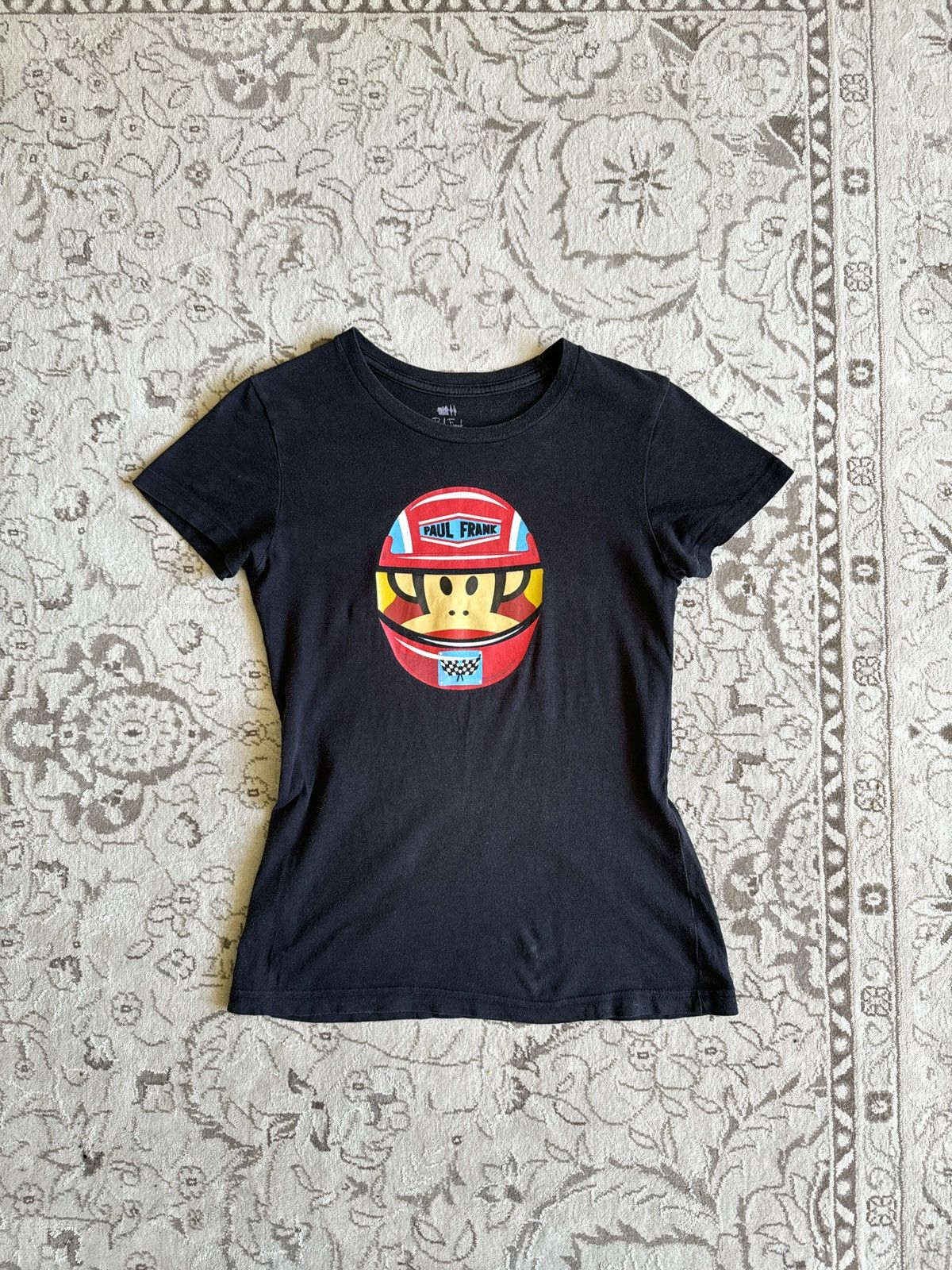 Paul Frank Vintage y2k Paul Frank Monkey Head Racer T-Shirt Faded Size S / US 4 / IT 40 - 1 Thumbnail
