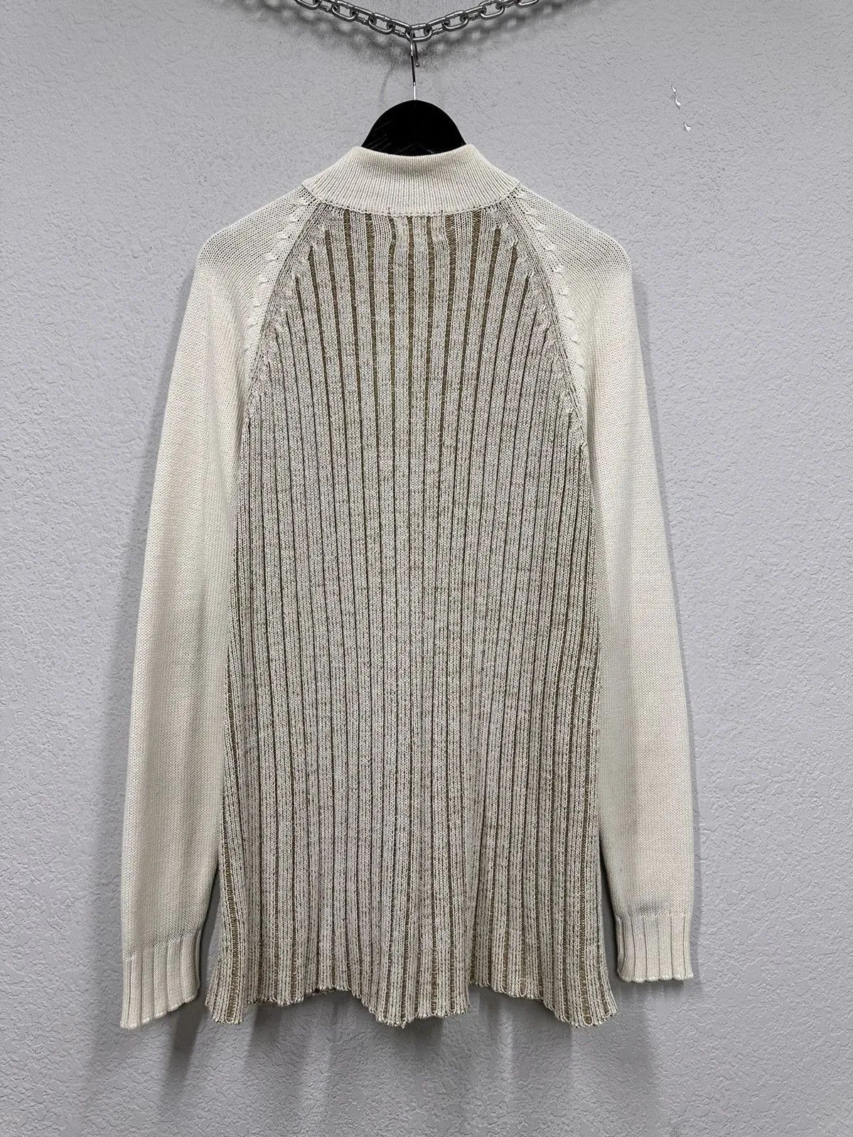 14th Addiction Vintage Beige Sweater Dolce Gabbana Style Streetwear Y2K Size US L / EU 52-54 / 3 - 10 Thumbnail