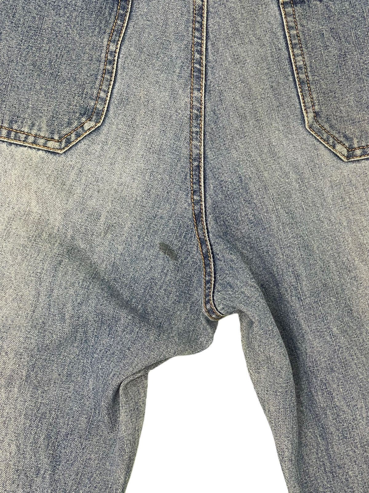 Japanese Brand Flare Jeans Jouer Aux Eches Distress Thin Bell Bottom 8🟦2 Size US 32 / EU 48 - 17 Thumbnail