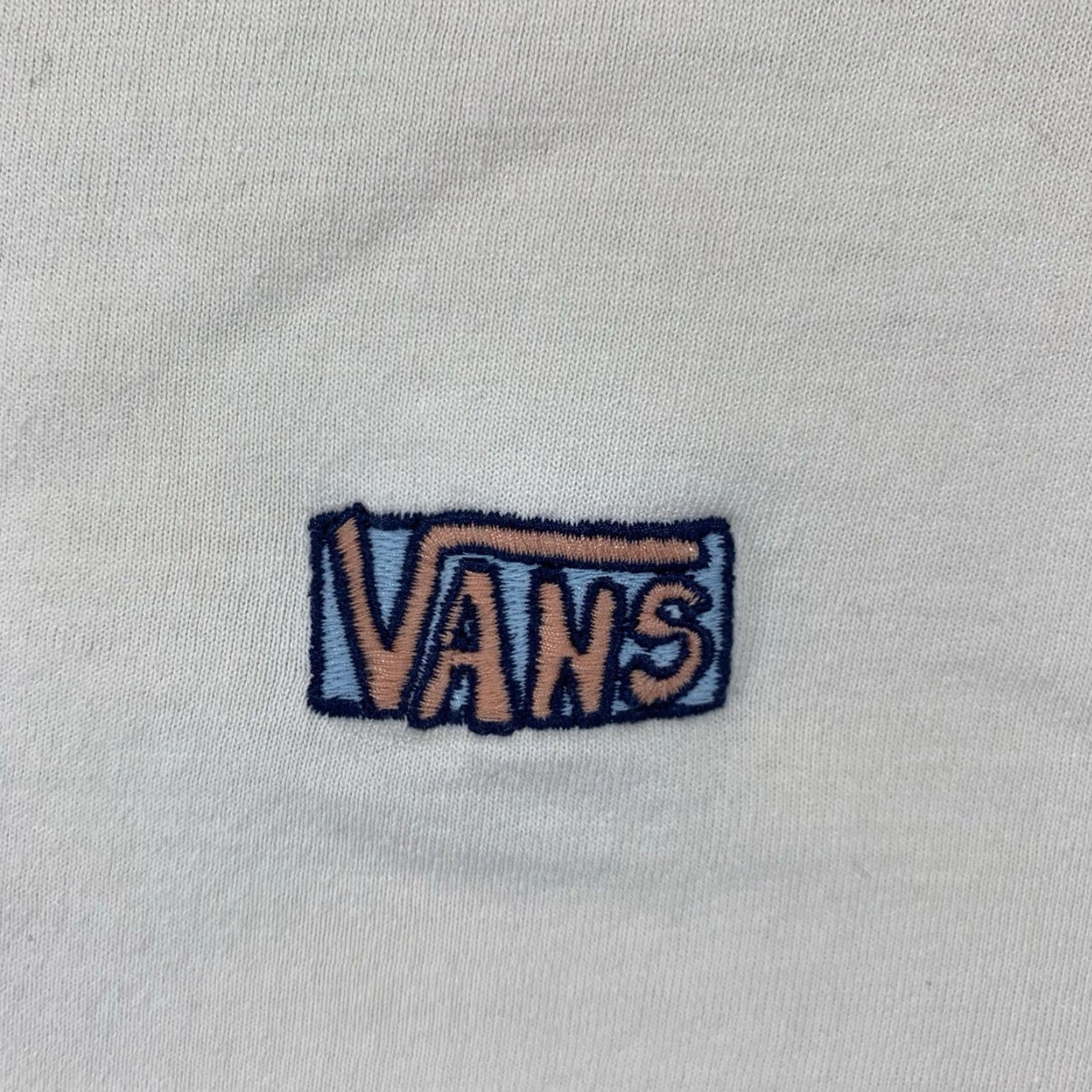 Vans VANS Off The Wall Logo T-Shirt Men Medium Ivory Skateboard Streetwear All Seasons Size US M / EU 48-50 / 2 - 2 Thumbnail