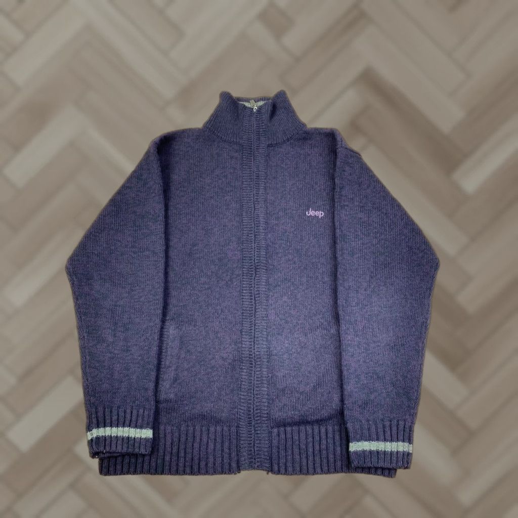 Jeep Jeep Jacket Mens S Purple 100% Wool Knit Full Zip Casual Wool Zip Jacket Mens S Purple 100% Wool Knit Full Zip Casual Jeep Size US S / EU 44-46 / 1 - 1 Thumbnail