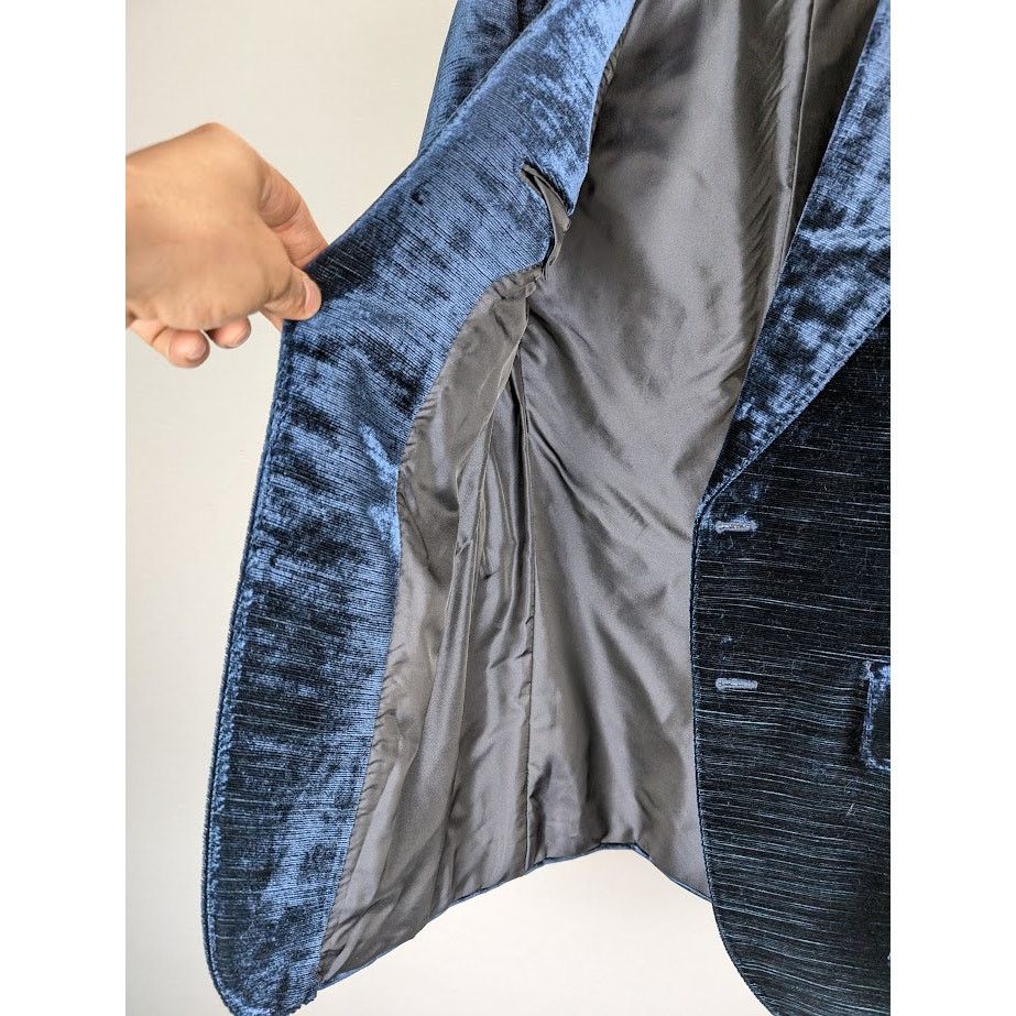 Tom Ford o1rshd1 Blazer Jacket In Ink Blue Size US S / EU 44-46 / 1 - 6 Thumbnail