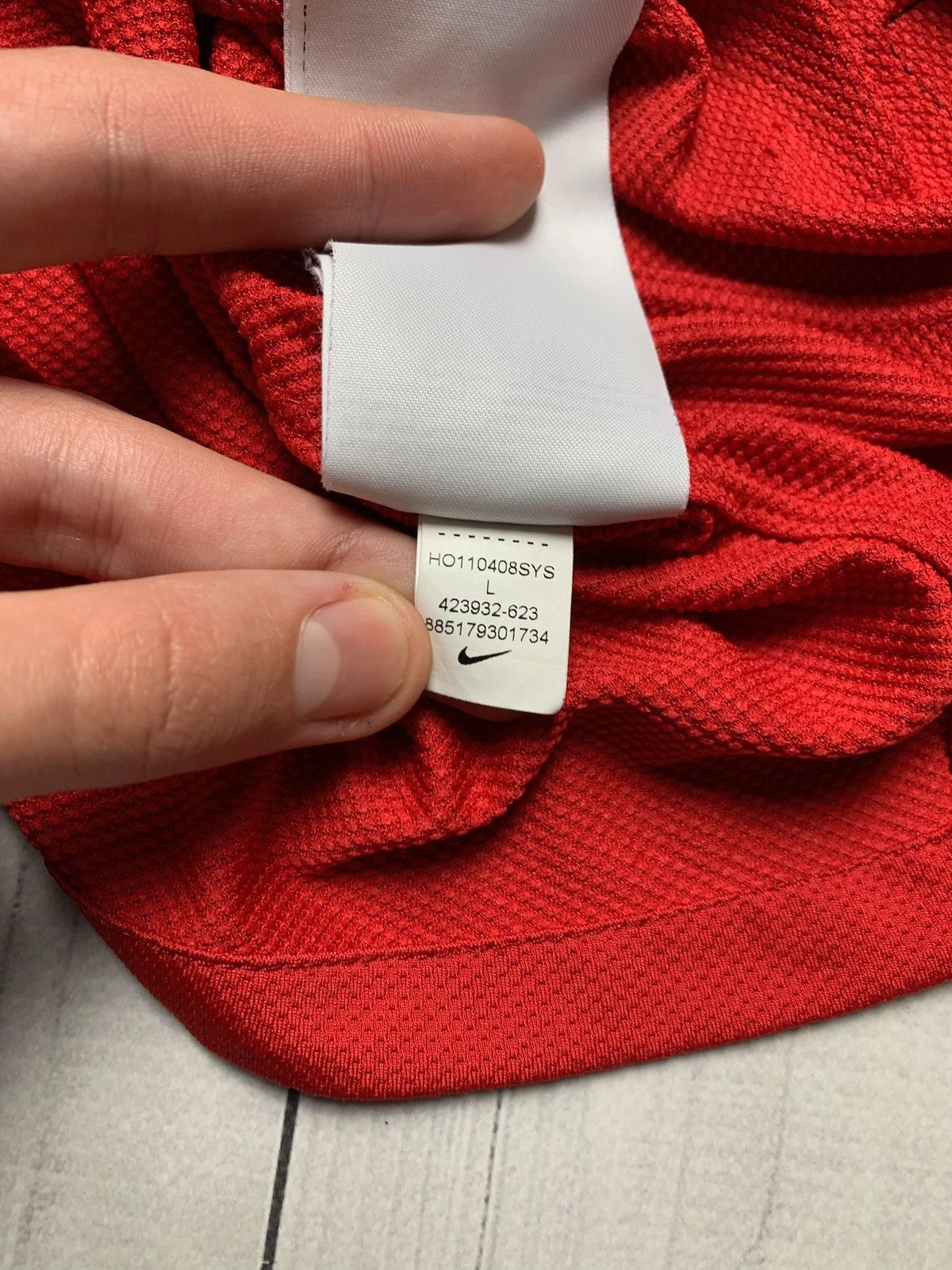 Nike × Vintage Vintage Nike Manchester United soccer jersey size L Size US L / EU 52-54 / 3 - 6 Thumbnail