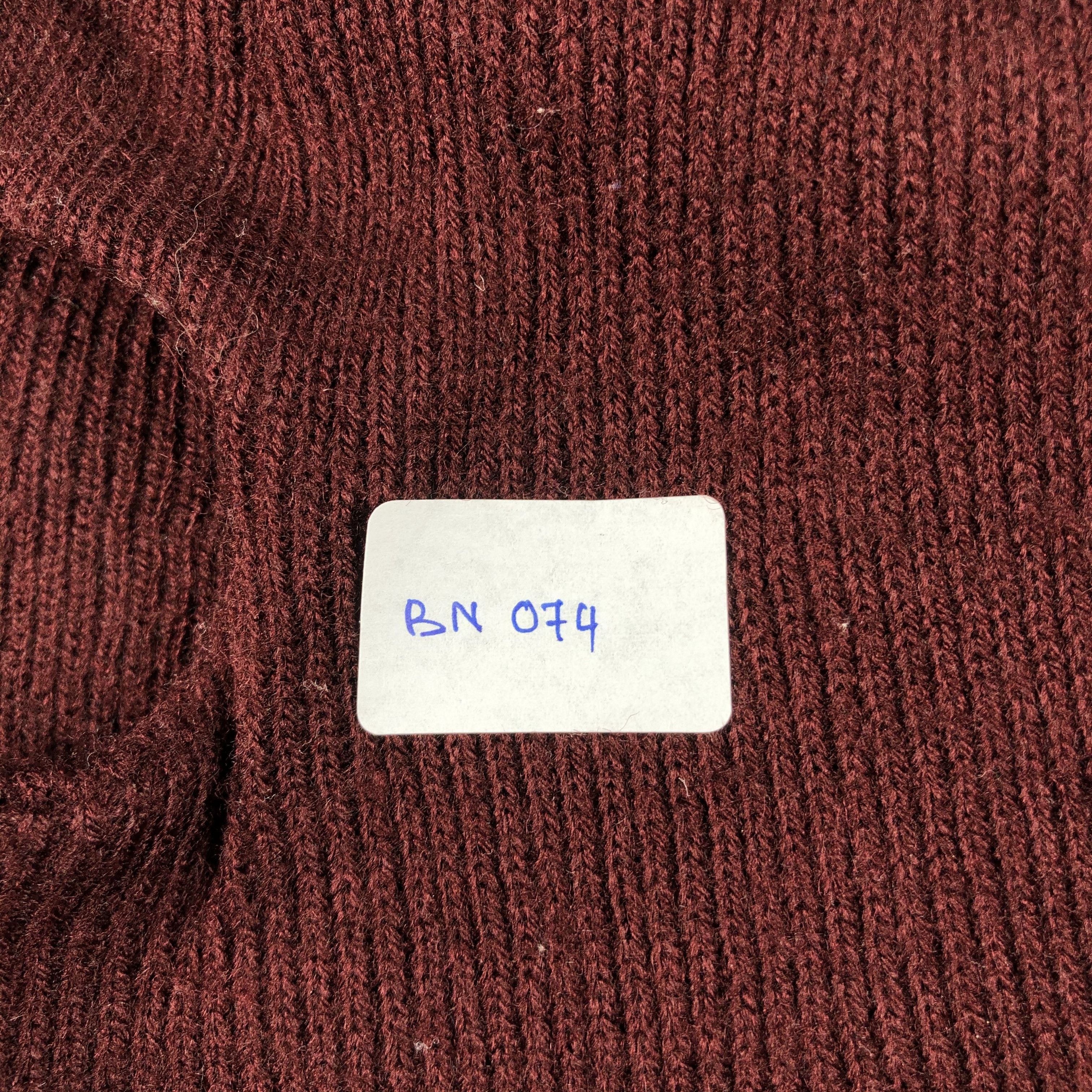 Japanese Brand Plain Balaclava Beanie Hat Size ONE SIZE - 4 Thumbnail