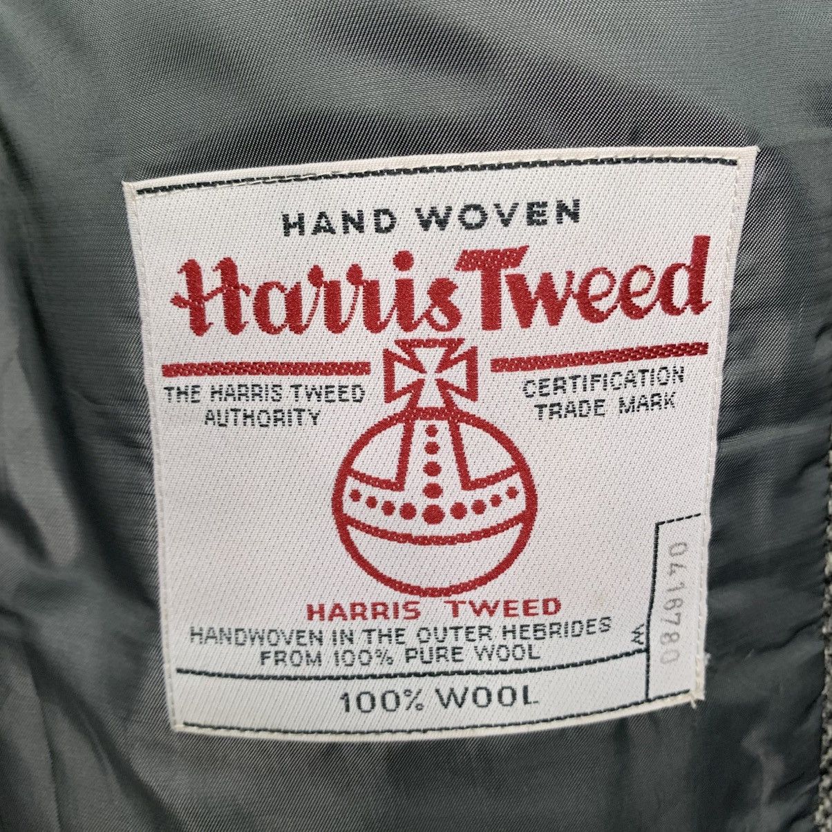 Harris Tweed Harris Tweed Herringbone Wool Casual Jacket Size US L / EU 52-54 / 3 - 16 Thumbnail