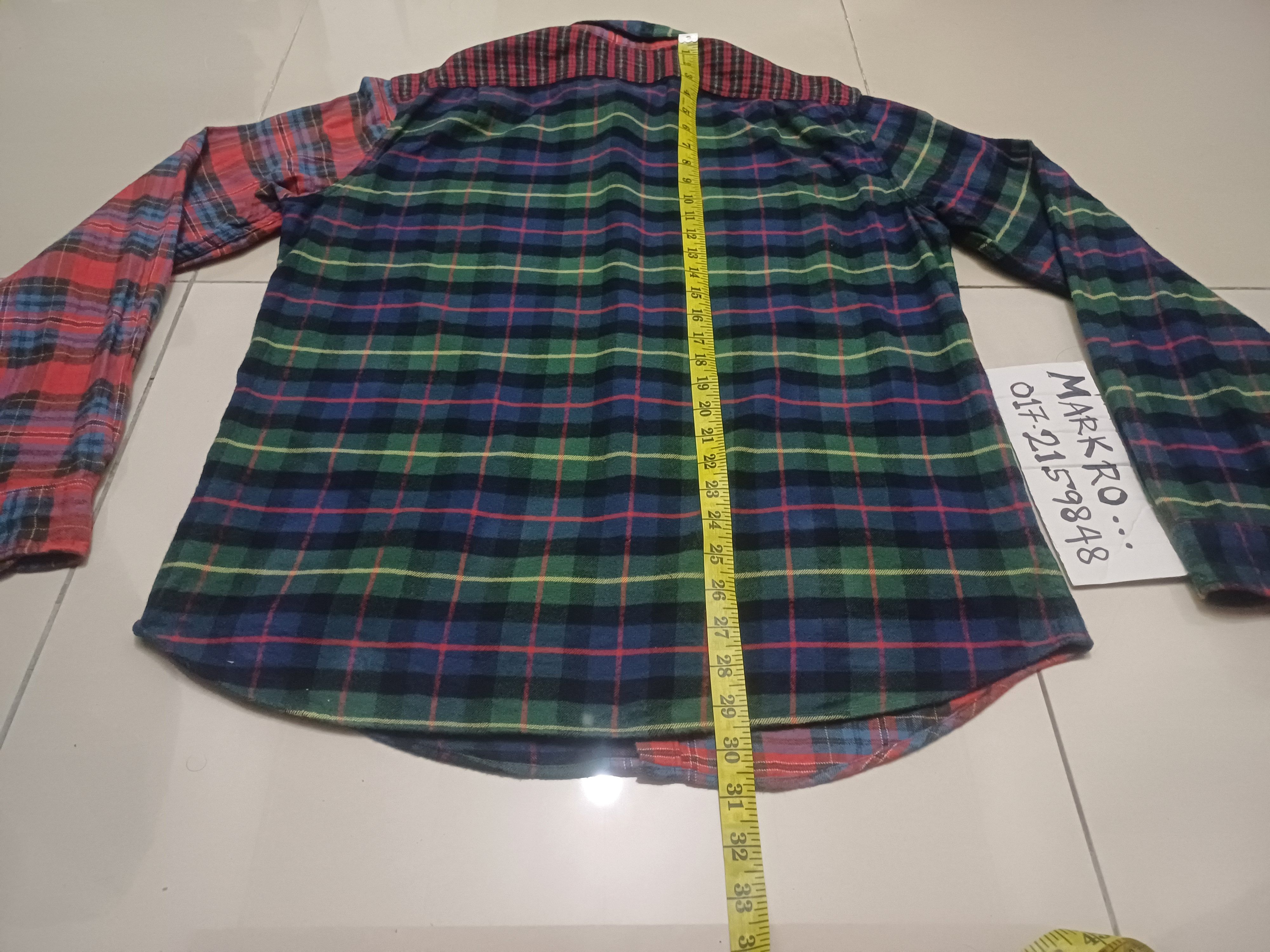 J.Crew Awesome J. Crew Patchwork Flannel Size US L / EU 52-54 / 3 - 9 Thumbnail