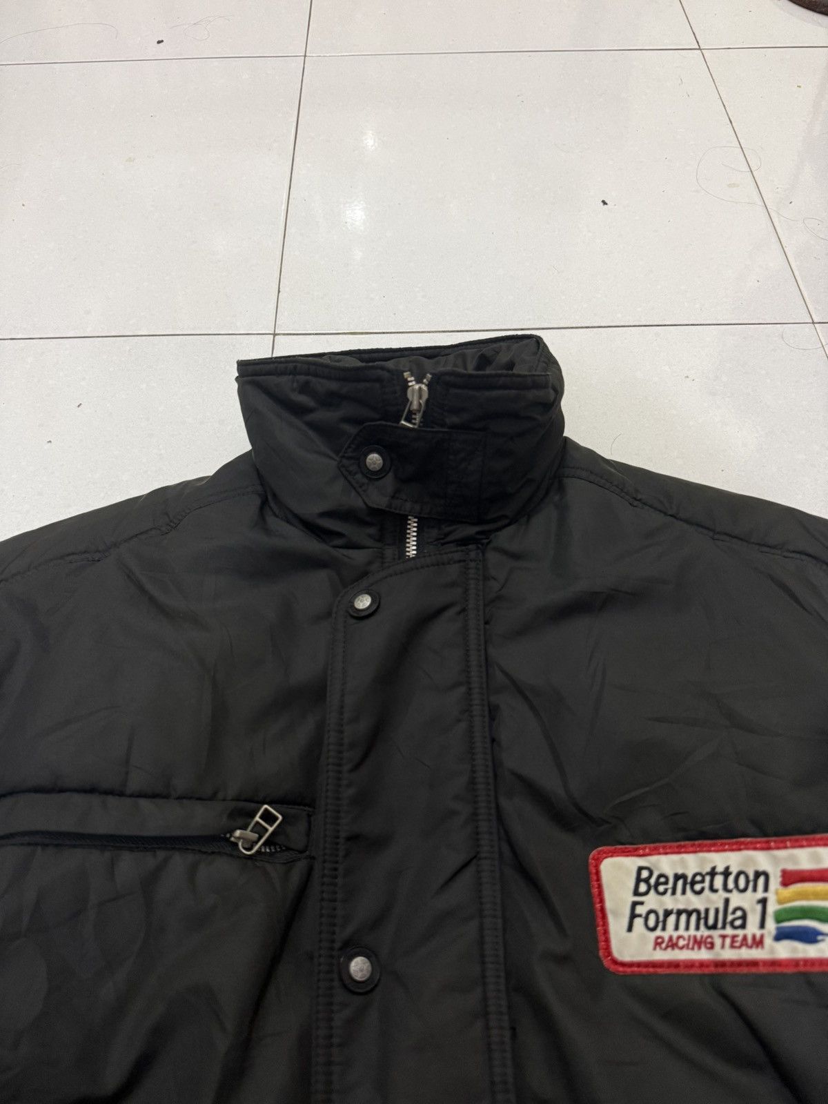 United Colors Of Benetton 90’s UCOB Big Logo Bomber Distress Jacket Size US M / EU 48-50 / 2 - 12 Thumbnail