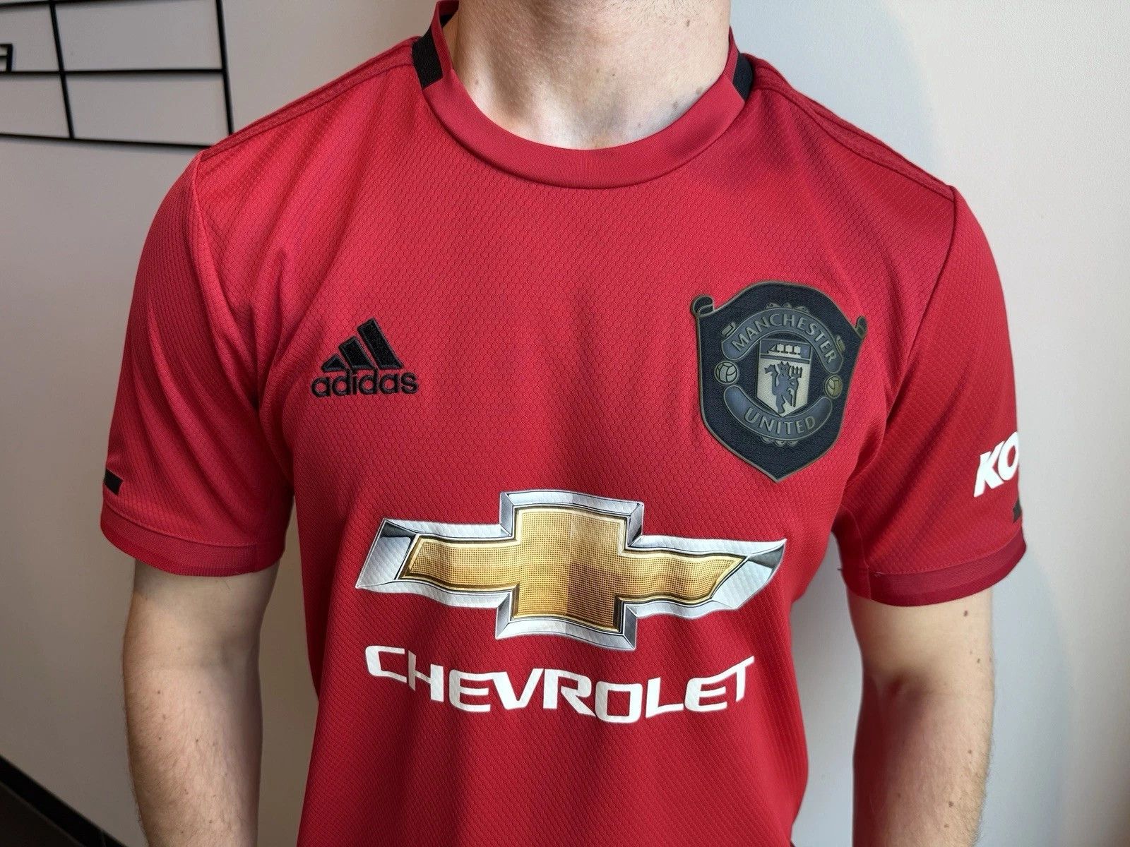 Adidas Manchester United 2019 2020 Home Jersey Shirt Soccer Size US M / EU 48-50 / 2 - 2 Thumbnail
