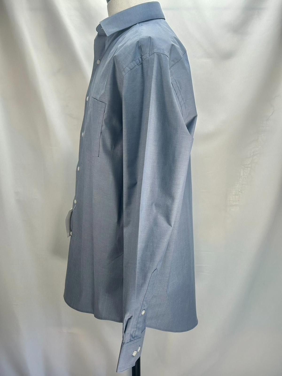 Van Heusen Van Heusen Stain Shield Stretch Regular Fit Blue Men's L Size 42R - 2 Thumbnail