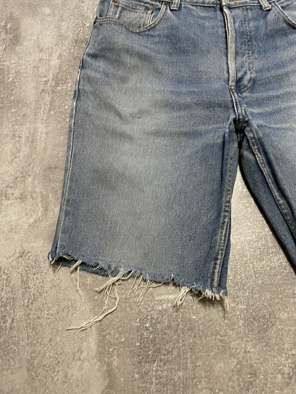 Levi's × Levi's Vintage Clothing × Vintage Vintage Levis Blue Denim Jeans Shorts Size 30 Size US 30 / EU 46 - 4 Thumbnail