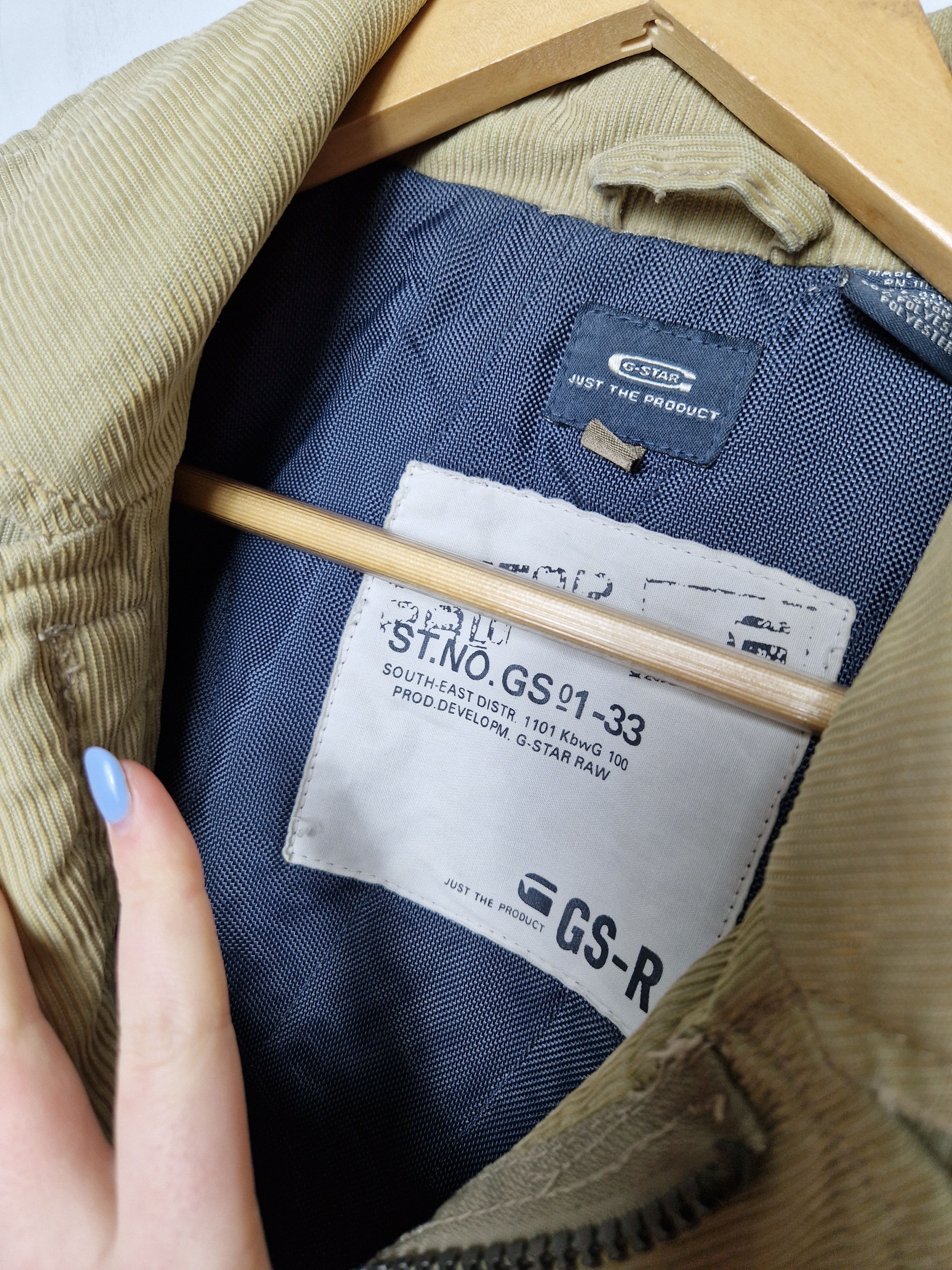 G-Star × Vintage G-Star Raw vintage corduroy jacket Size US L / EU 52-54 / 3 - 8 Thumbnail