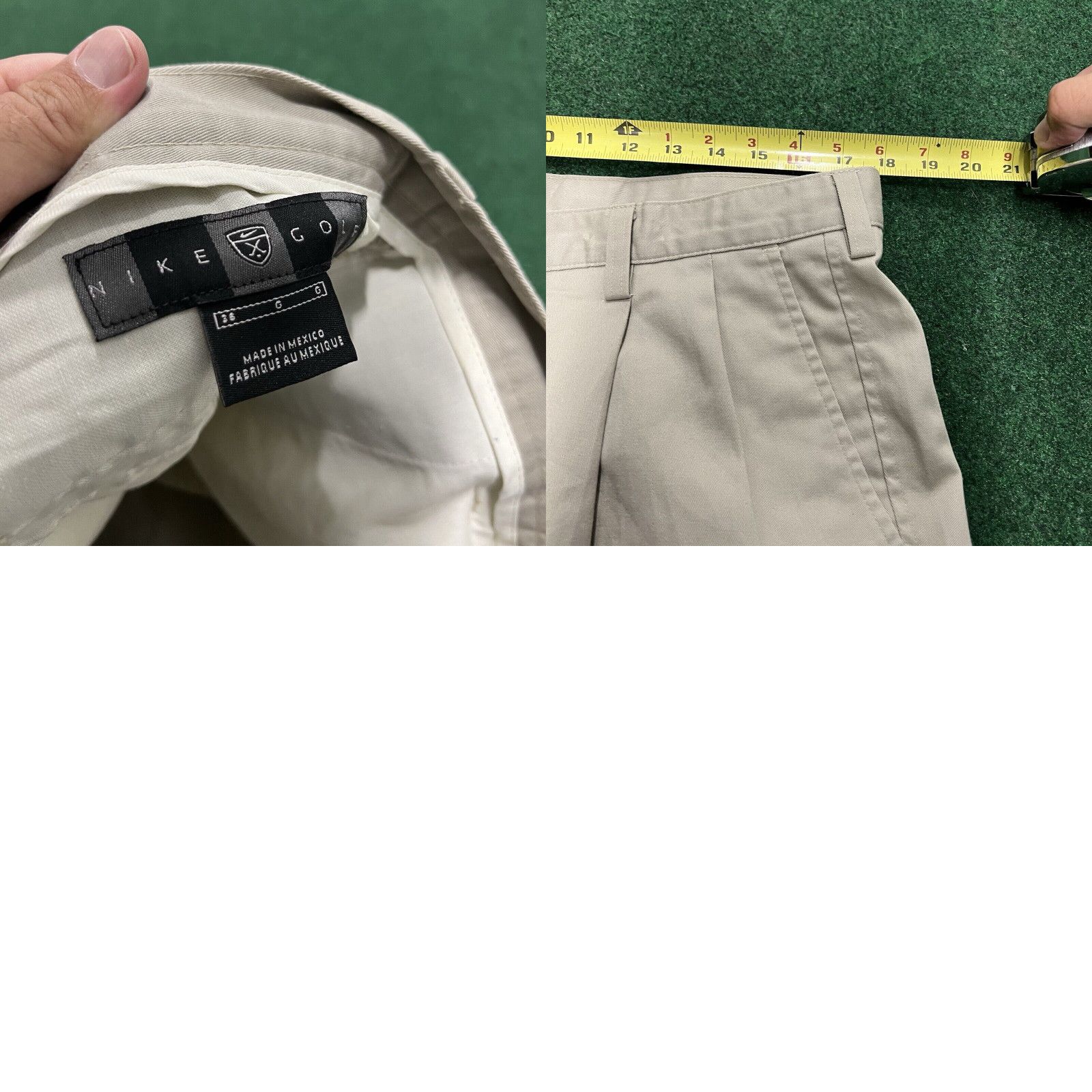 Nike Men's Performance Golf Shorts by Nike Size 36 Khaki Size US 36 / EU 52 - 8 Thumbnail