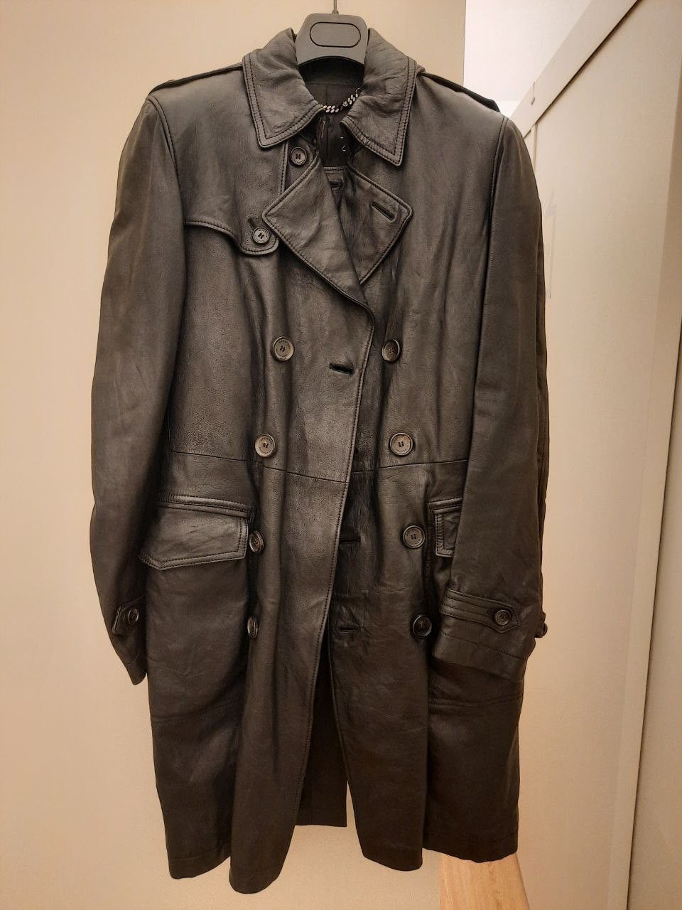 Burberry Leather Trench Coat Size US S / EU 44-46 / 1 - 1 Thumbnail