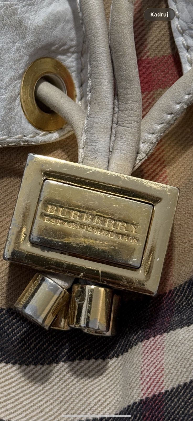 Burberry Burberry Nova Handbag Retro Vintage 90s 80s Rare Size ONE SIZE - 9 Thumbnail