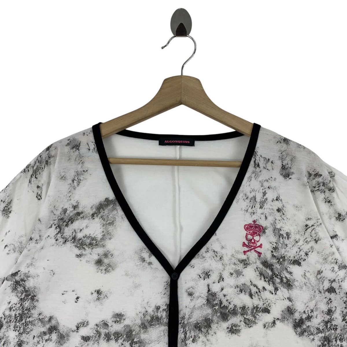 Japanese Brand × Seditionaries ALGONQUINS Baggy short sleeve cardingan women tee Size 4XL / US 24-26 - 2 Thumbnail