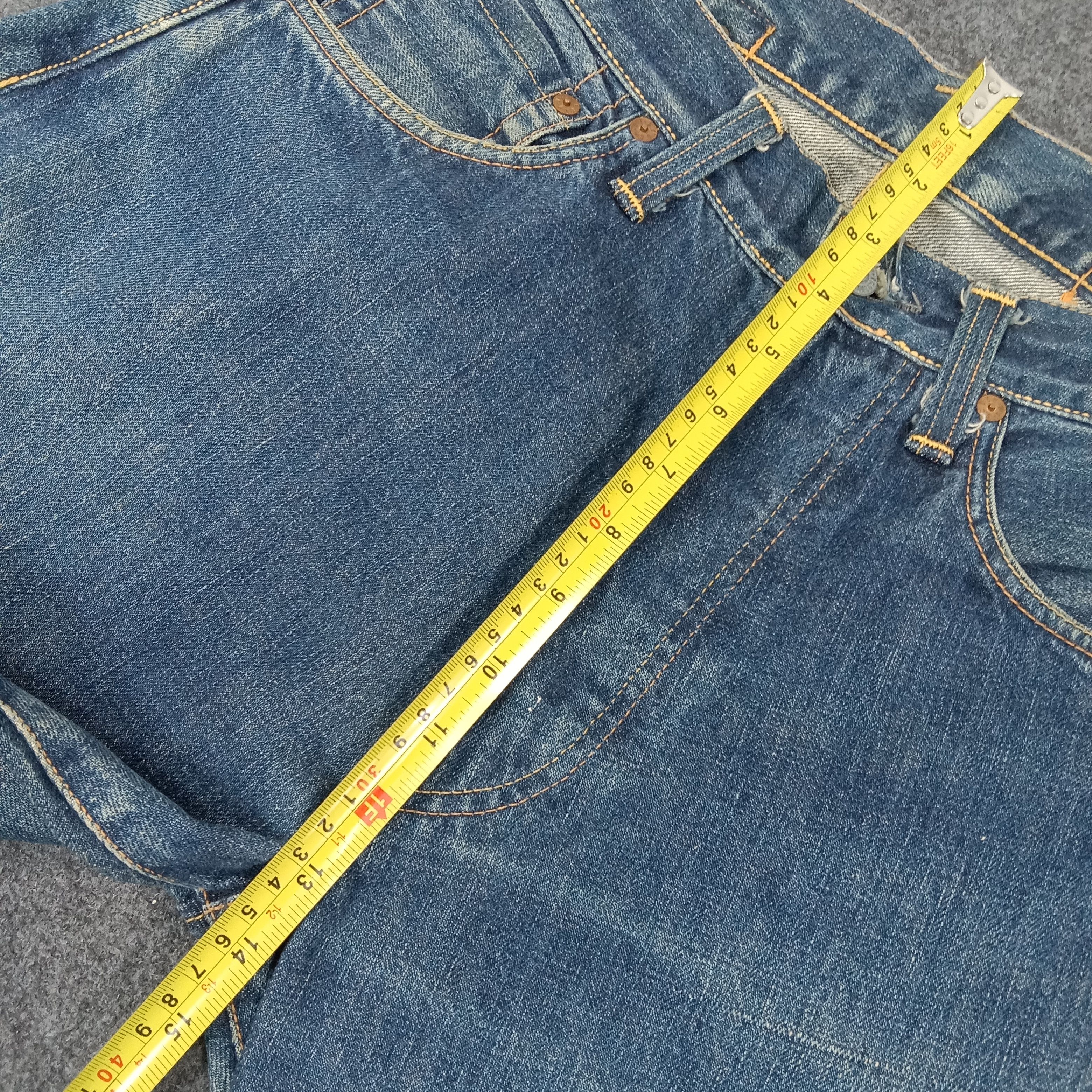 Evisu Evis Japanese Brand Daicock Custom Art Denim Jeans c235n25 Size US 28 / EU 44 - 9 Thumbnail