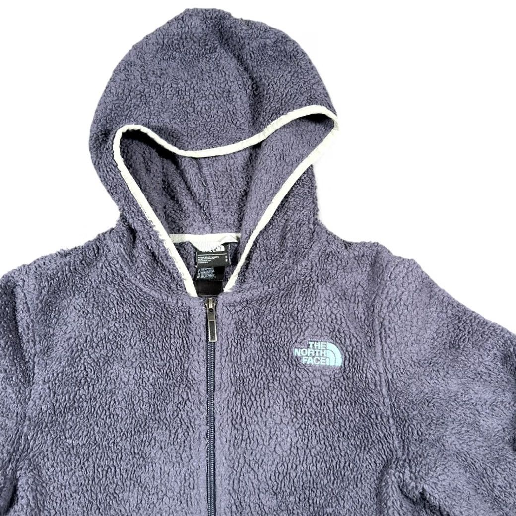 The North Face The North Face Jacket Womens SMALL Gray Hoodie Fleece Sherpa Outdoor Size S / US 4 / IT 40 - 2 Thumbnail